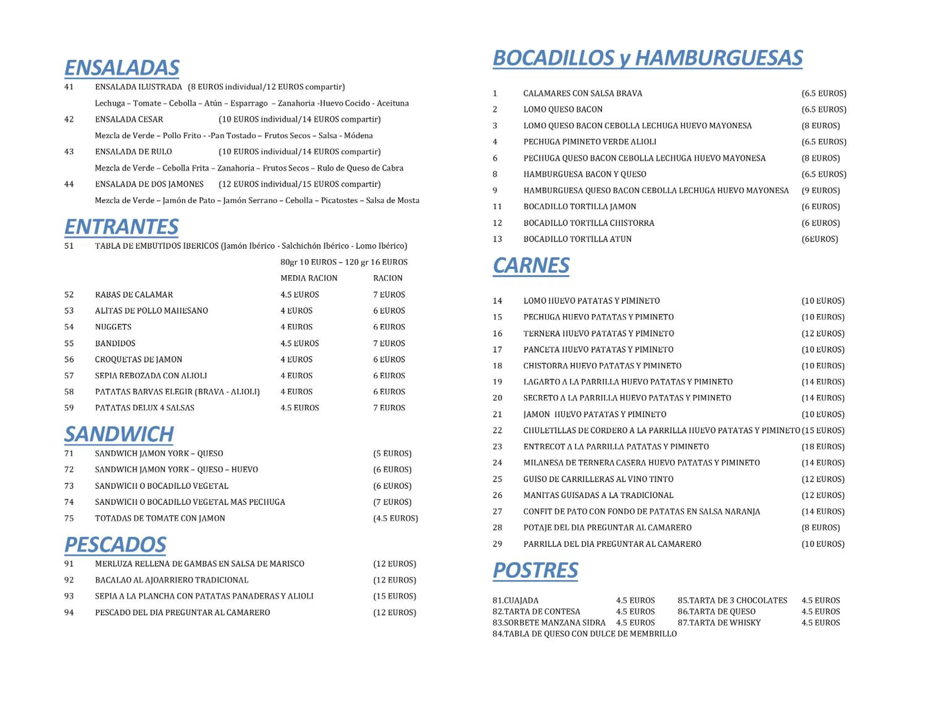 Restaurant/places to eat in Hotel Villa De Cárcar