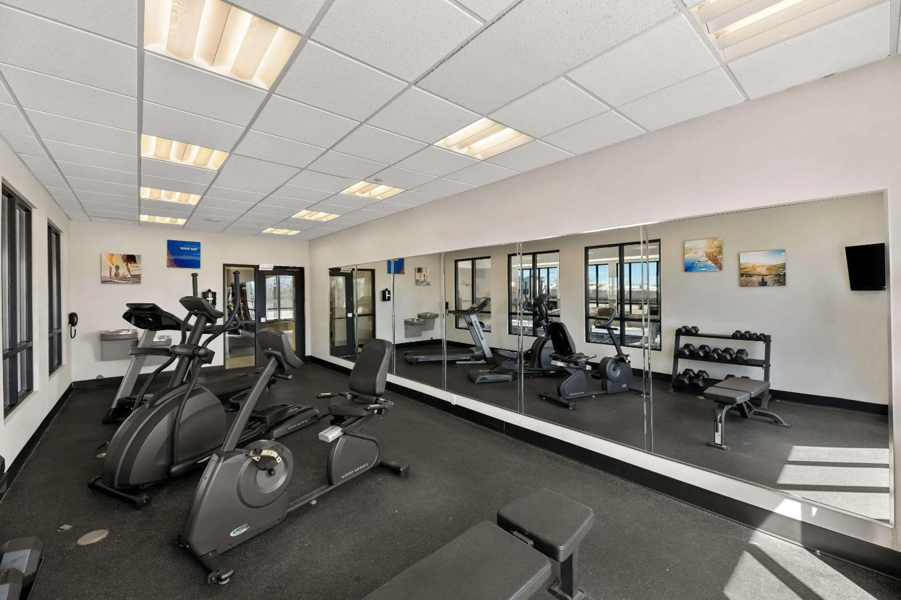 Fitness centre/facilities in Comfort Inn & Suites Lovington