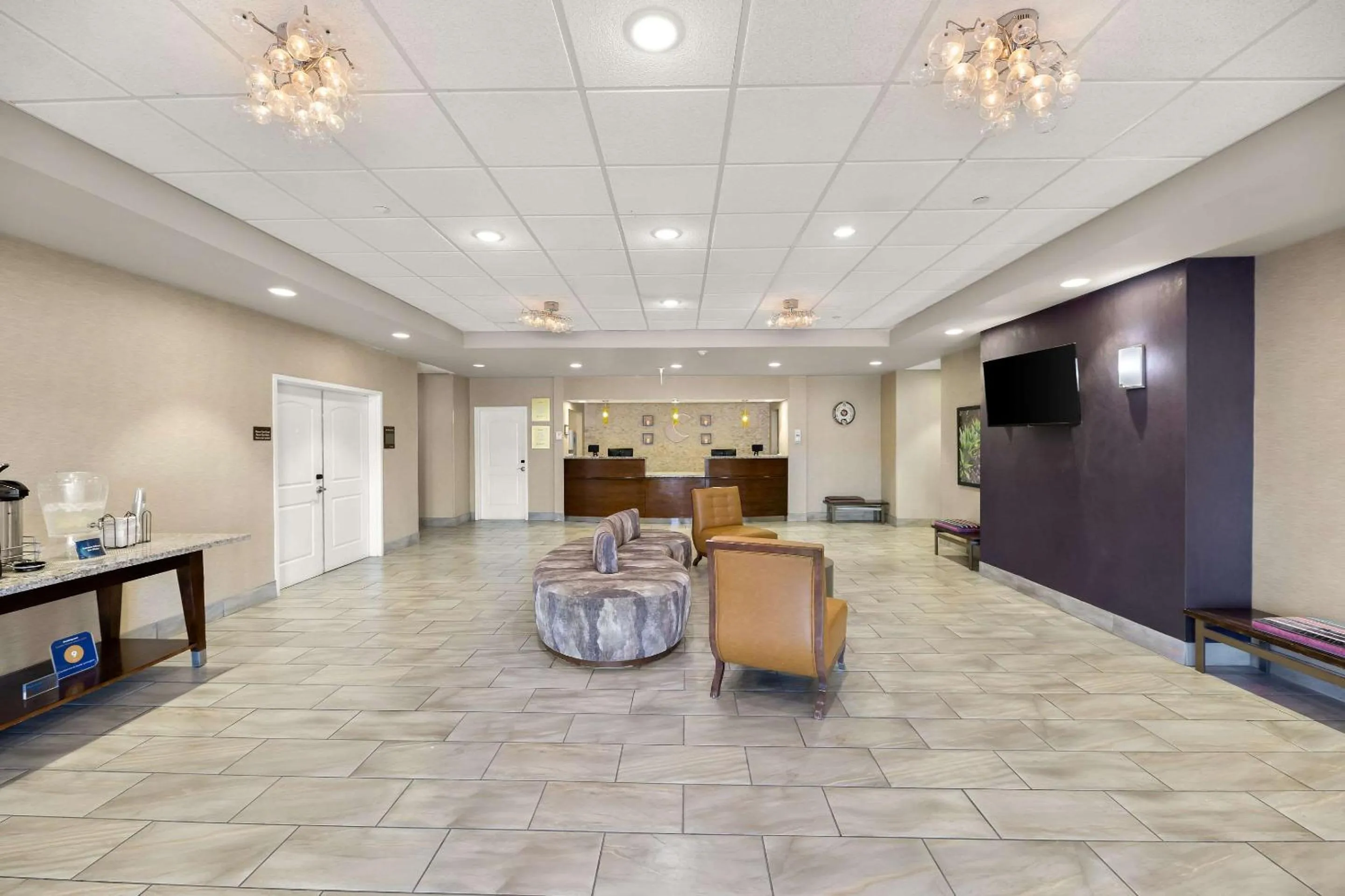 Lobby or reception in Comfort Inn & Suites Lovington