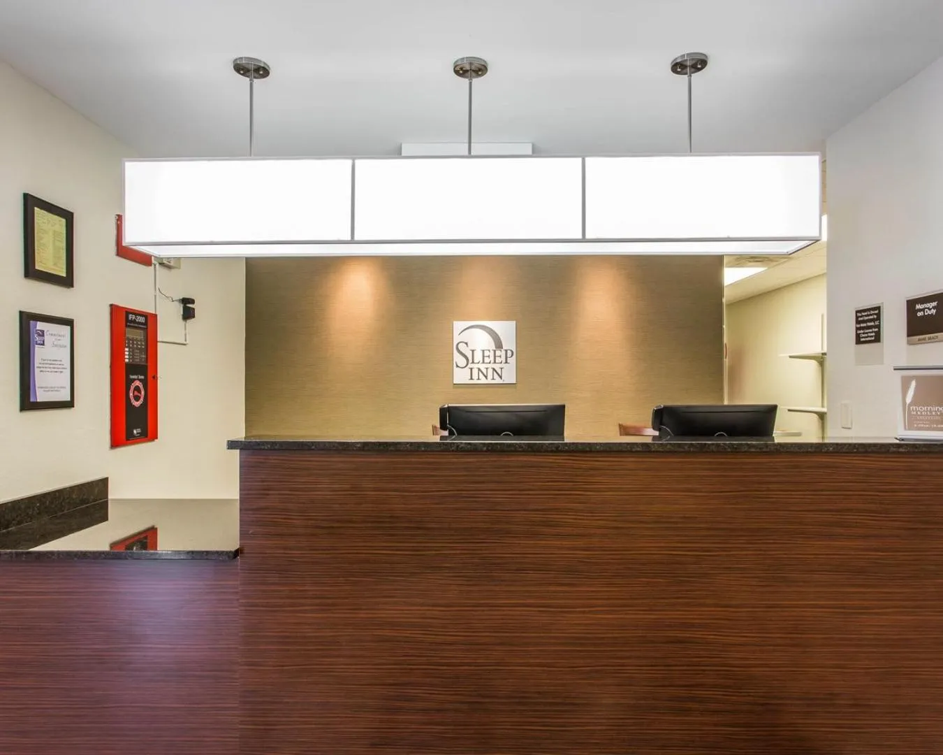 Lobby or reception in Sleep Inn & Suites Dayton South