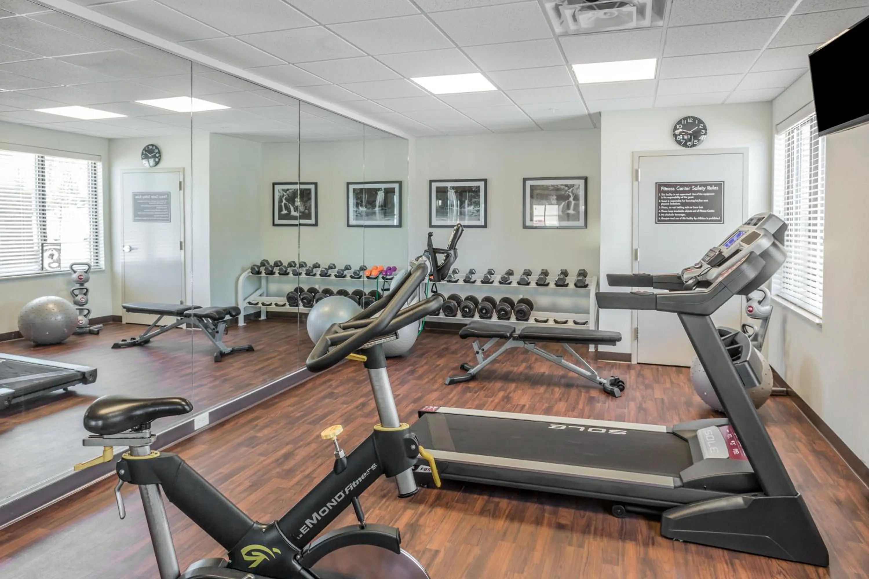 Fitness centre/facilities in Sleep Inn & Suites Dayton South