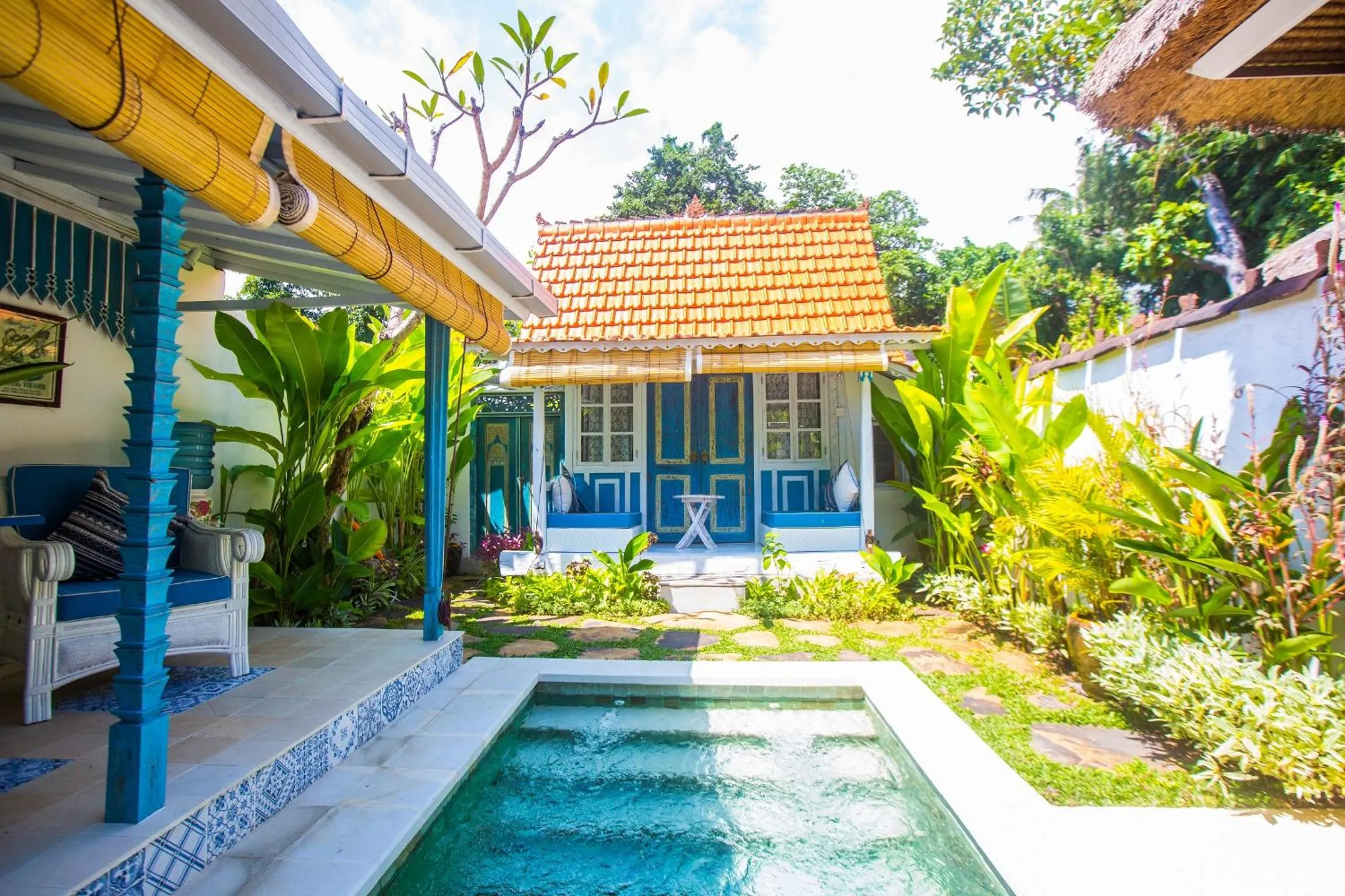 Garden view in Lata Lama