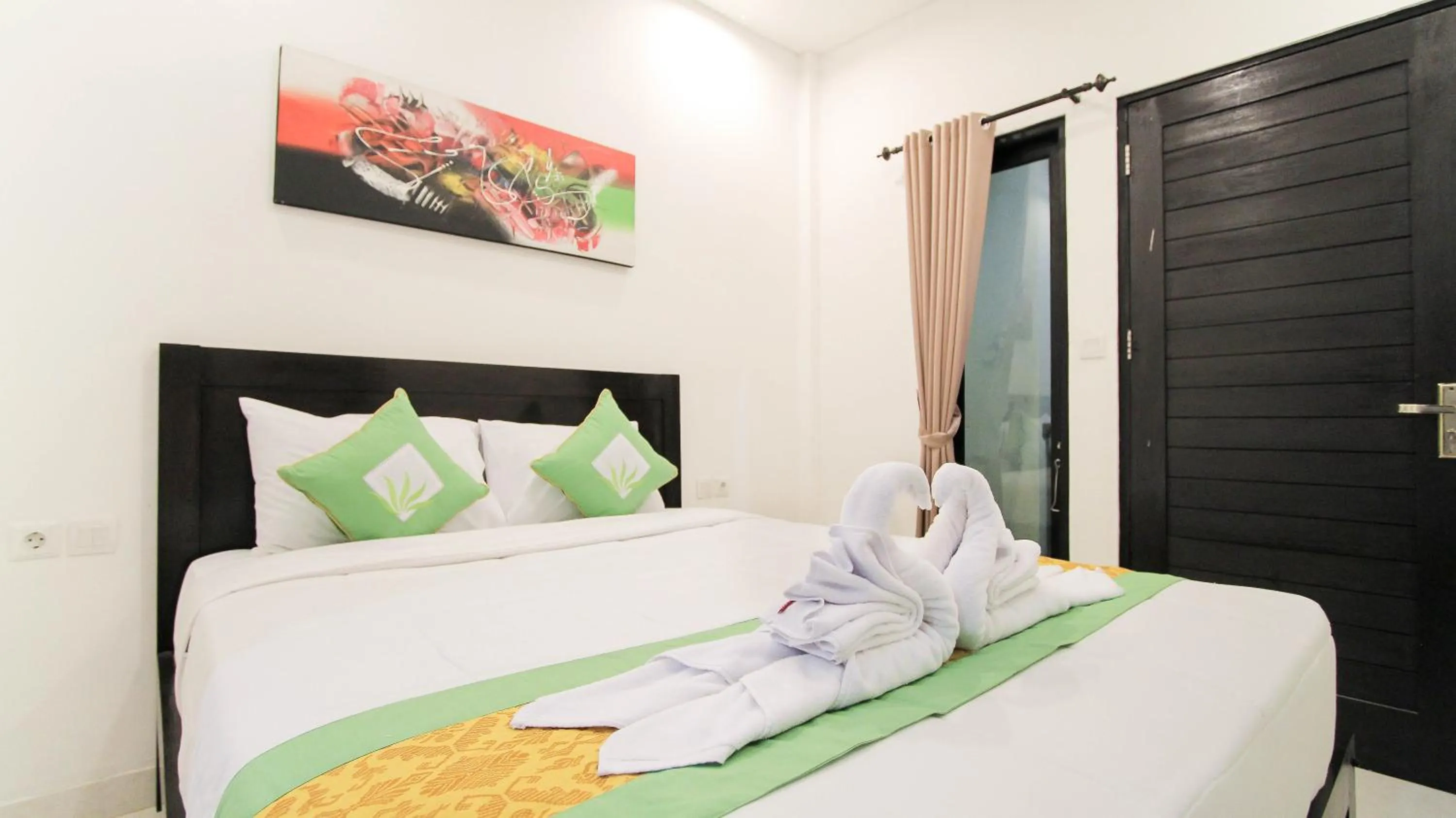 Bed in Akatara Stay