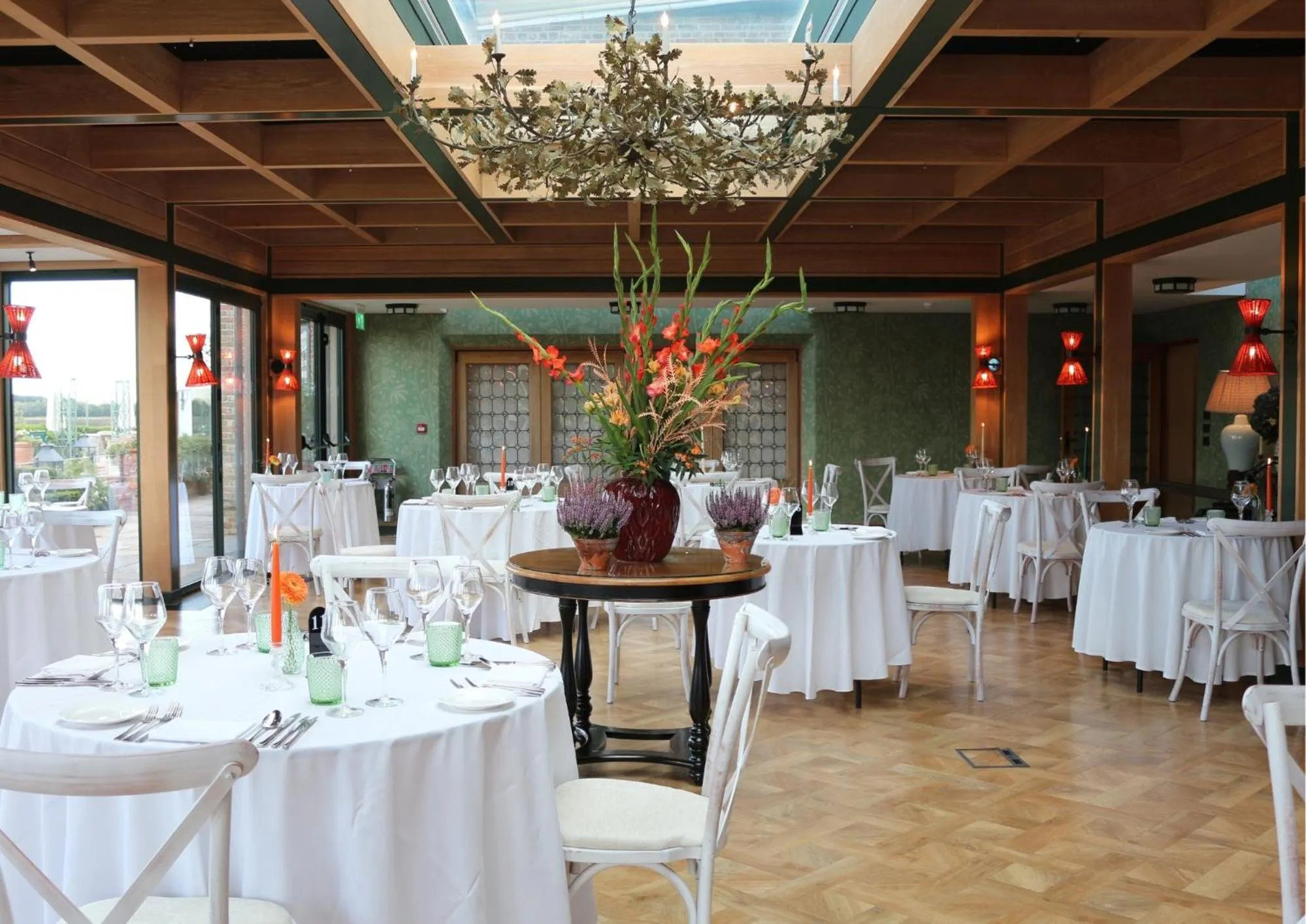 Dining area in The Old Hall Ely
