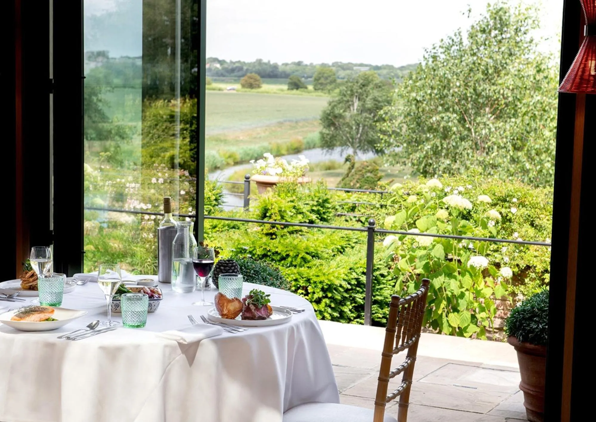 Dining area in The Old Hall Ely