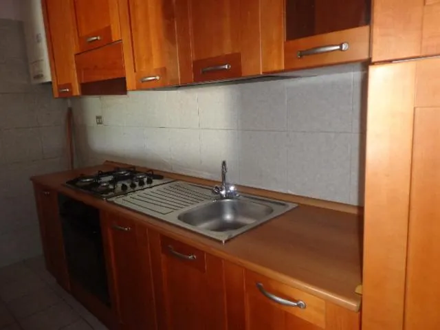 Kitchen or kitchenette in Residence Leonardo sul mare