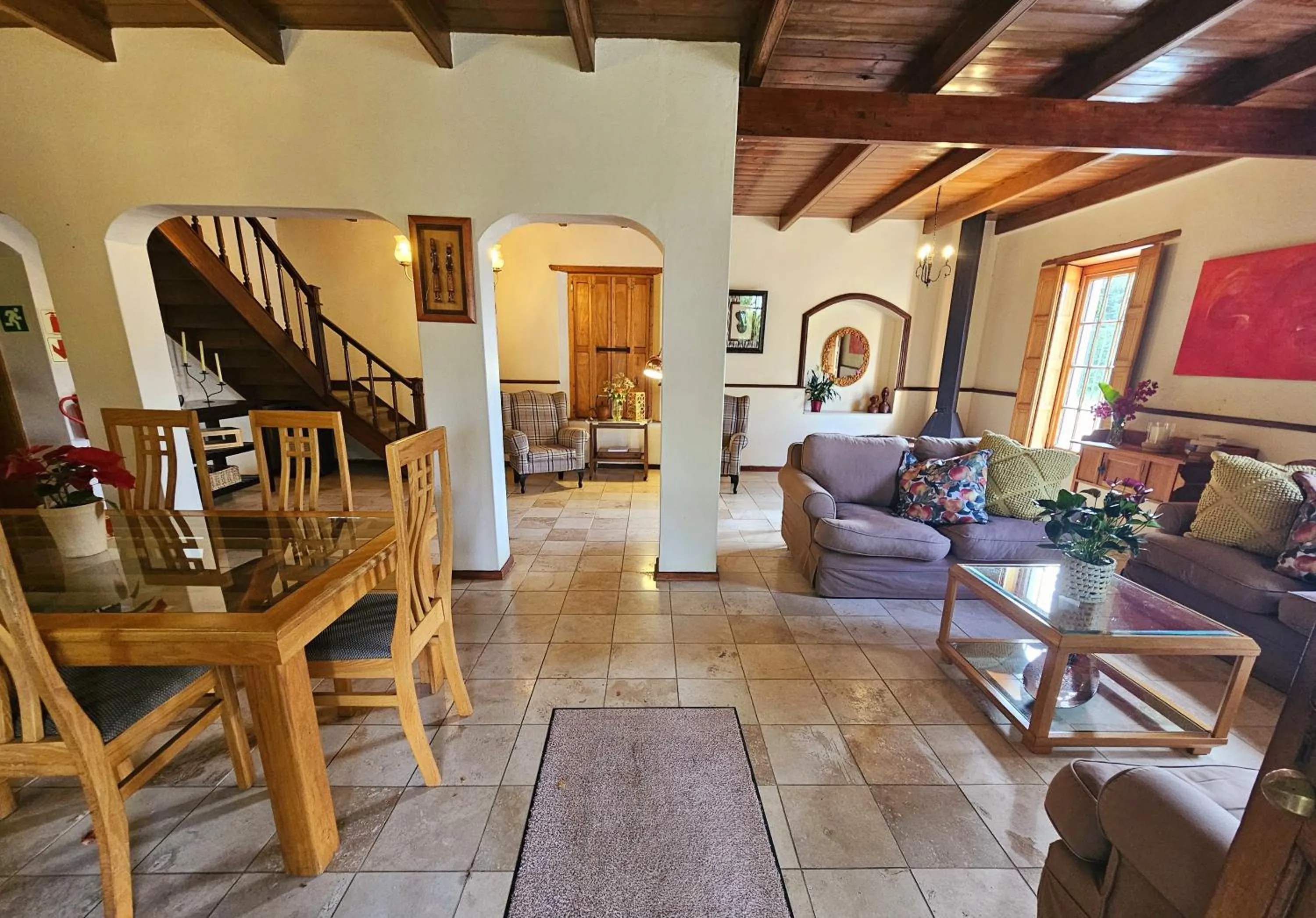Living room in Rawsonville House