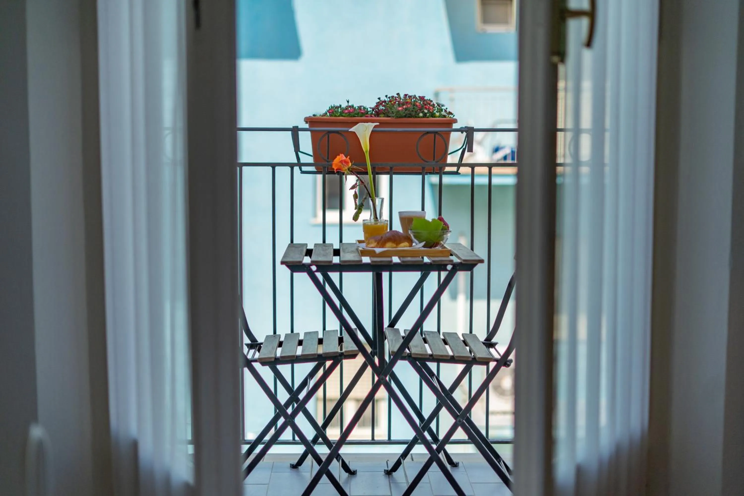 Balcony/Terrace in Hotel Greta B&B
