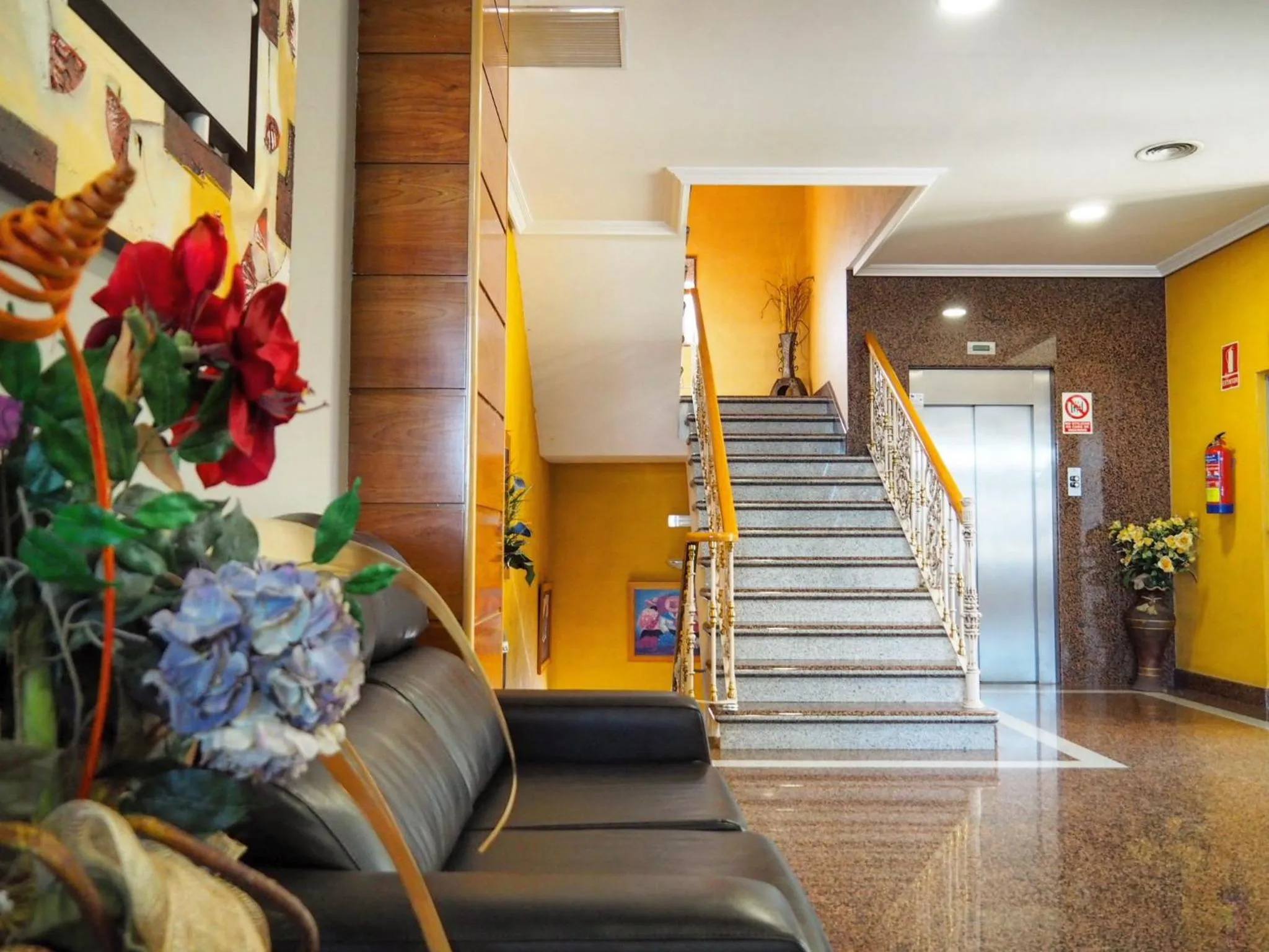 Lobby or reception in Hotel Humanes