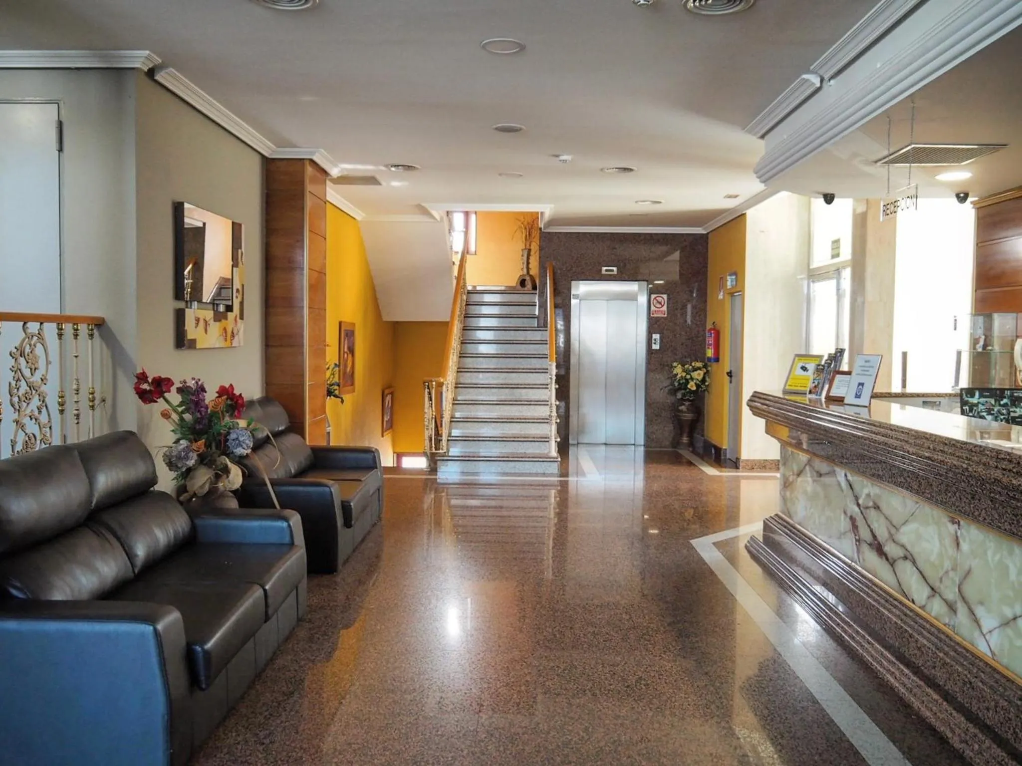 Lobby or reception in Hotel Humanes