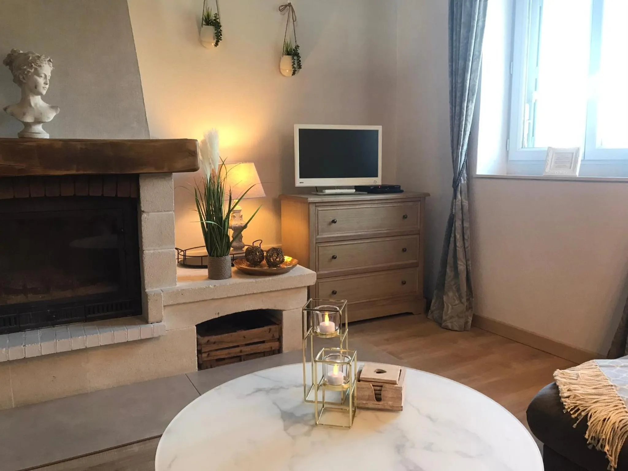 Seating area in Domaine Pont Juillet