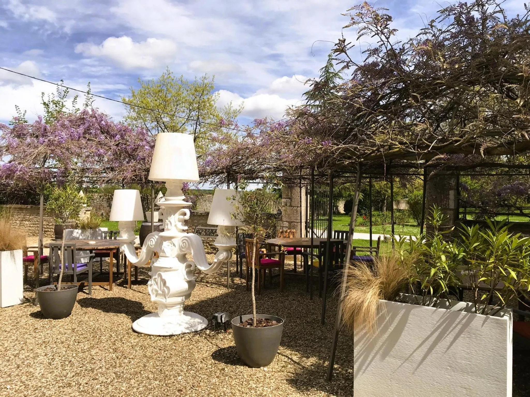 Garden in Domaine Pont Juillet