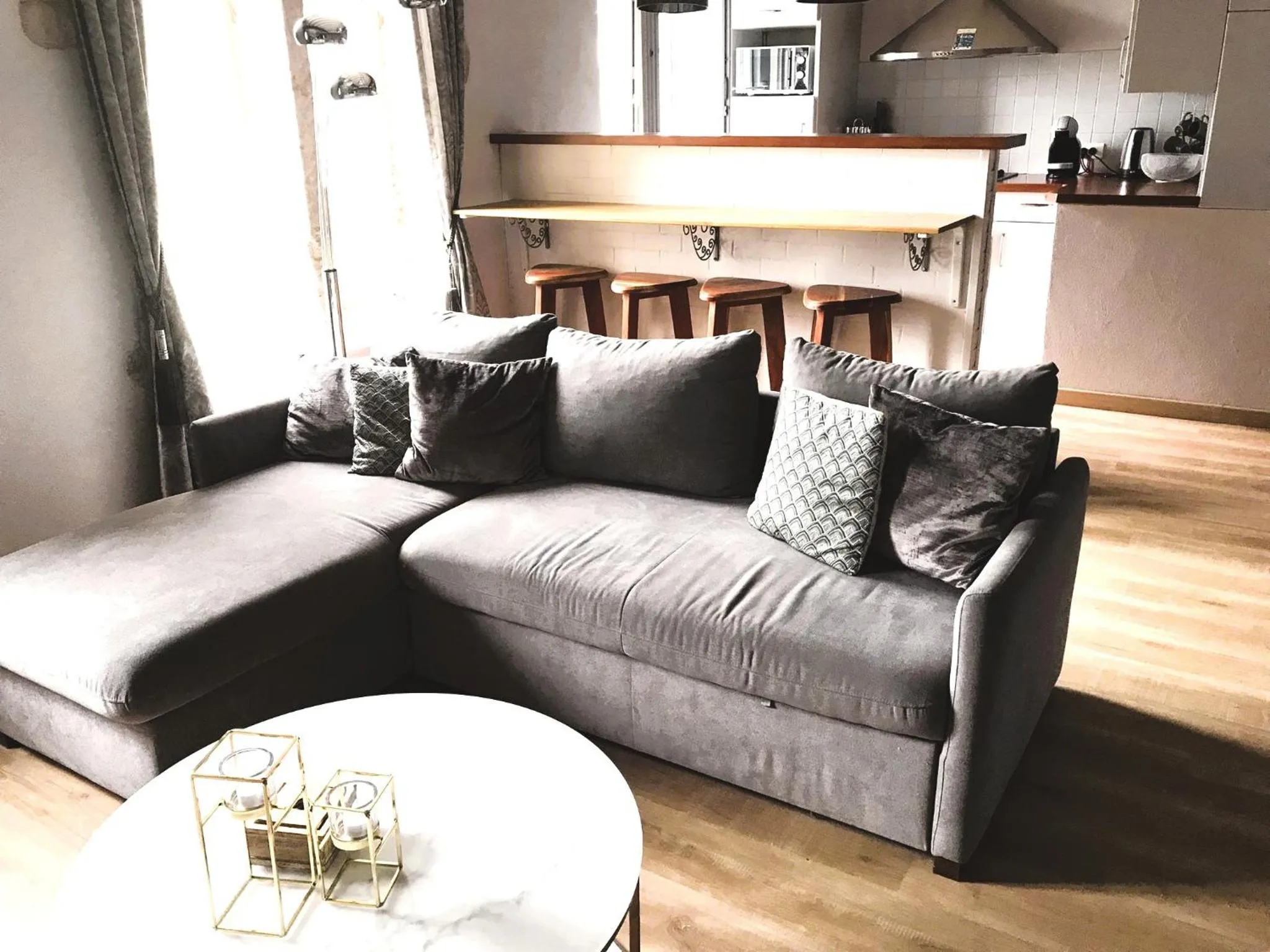 Seating area in Domaine Pont Juillet