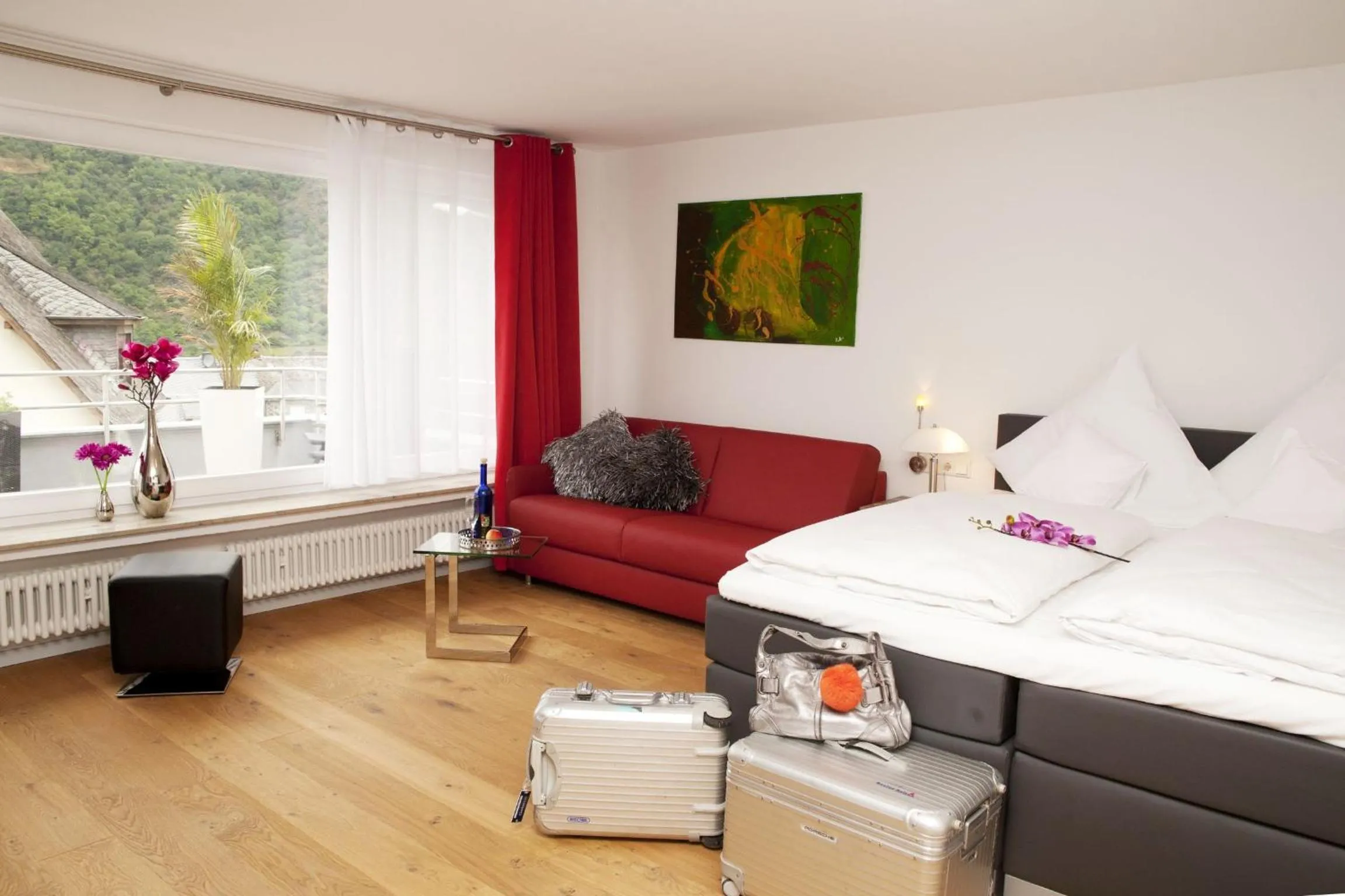 Bedroom in Hotel Vintage Am Bundesbank-Bunker