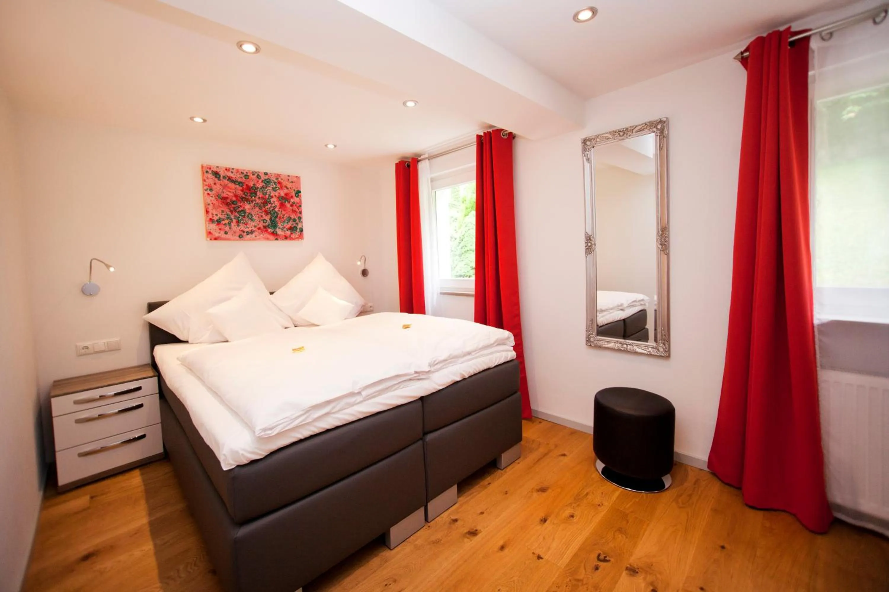 Bedroom in Hotel Vintage Am Bundesbank-Bunker