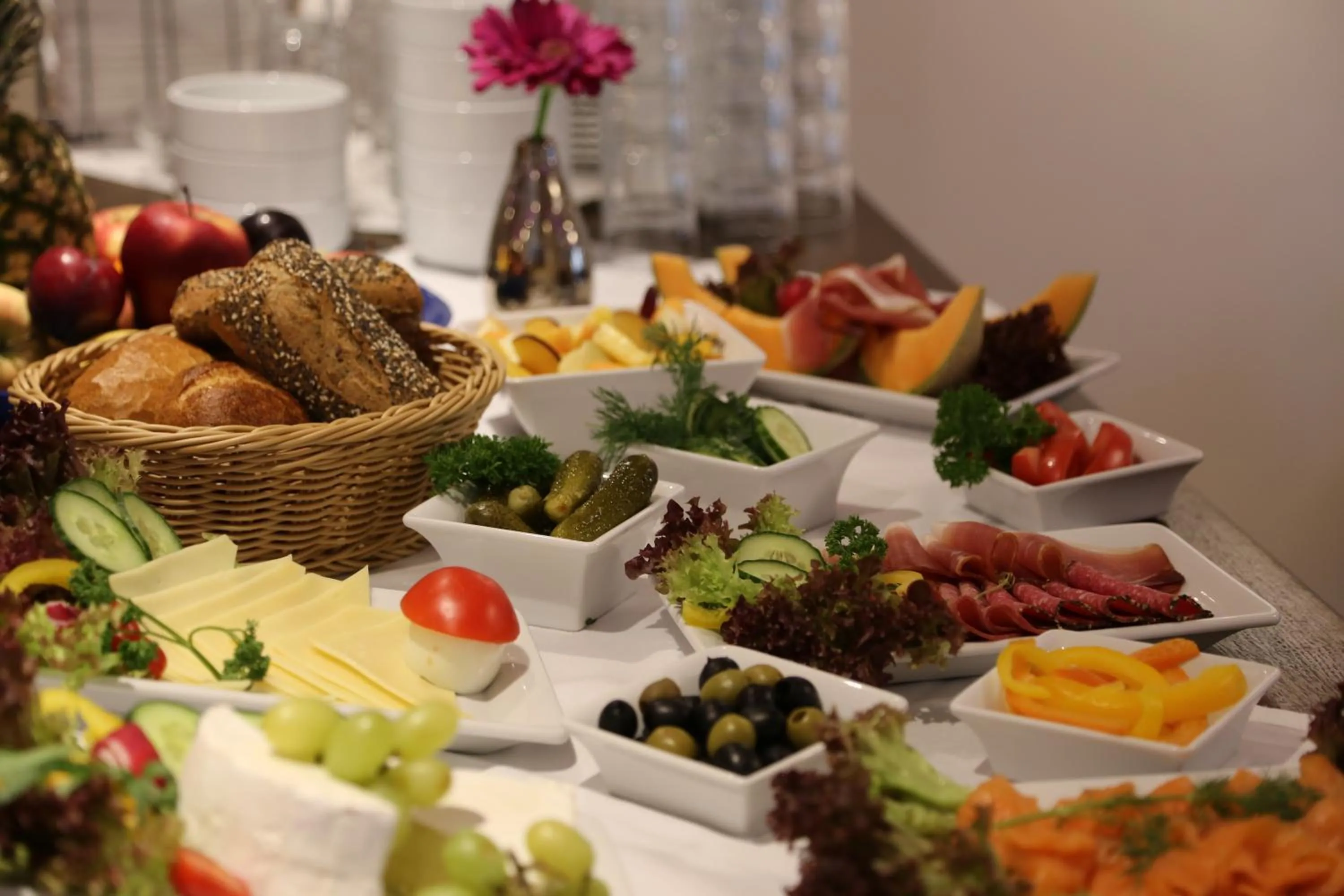 Food close-up in Hotel Vintage Am Bundesbank-Bunker