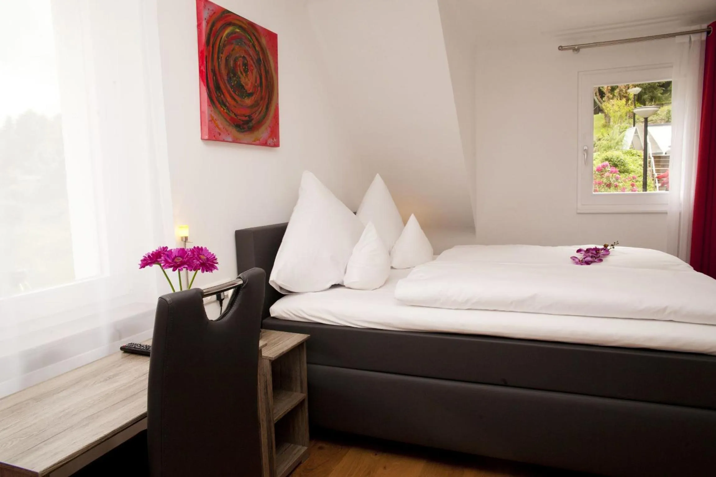 Bedroom in Hotel Vintage Am Bundesbank-Bunker