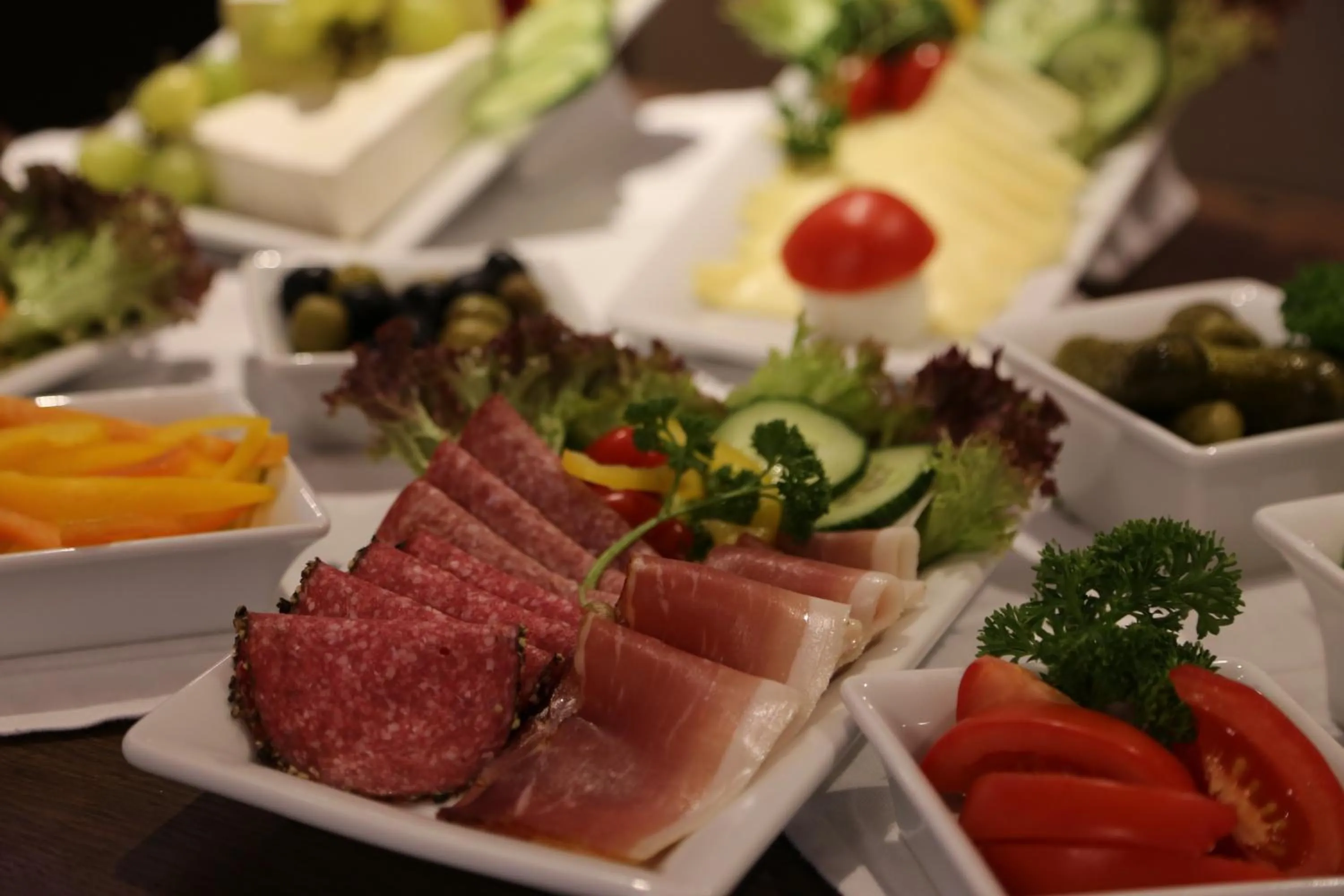 Food close-up in Hotel Vintage Am Bundesbank-Bunker