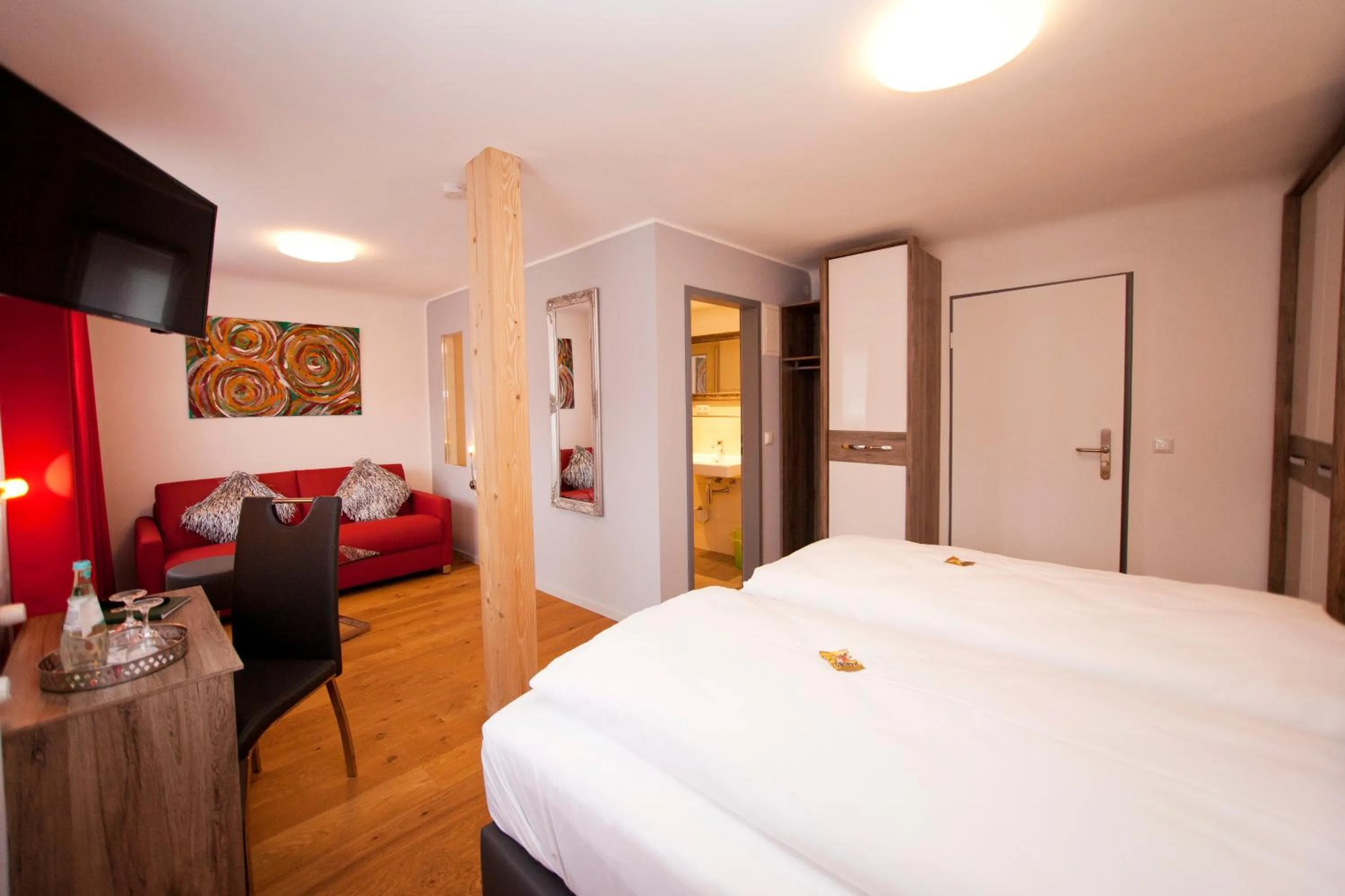 Bedroom in Hotel Vintage Am Bundesbank-Bunker