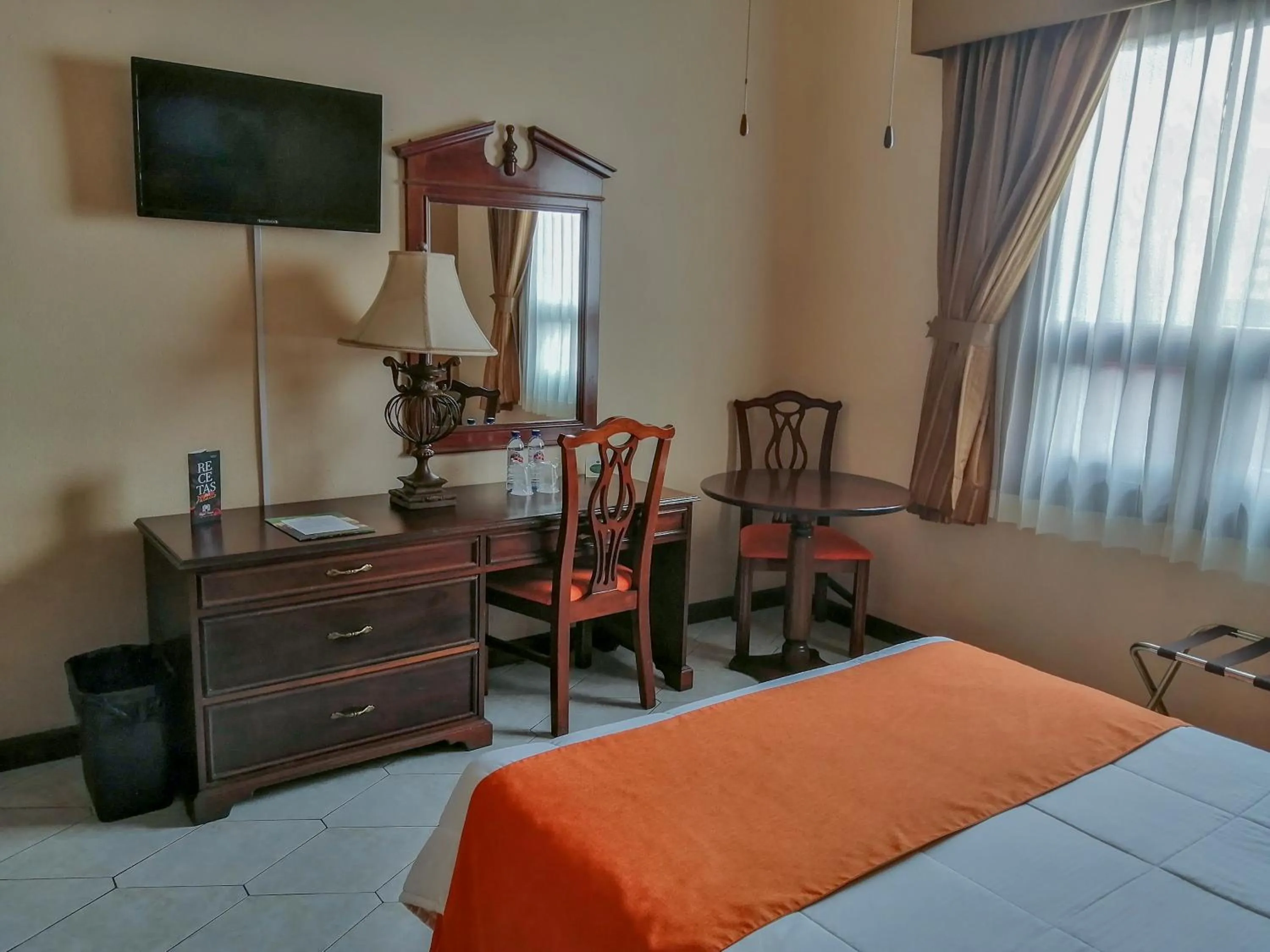 Bed in Hotel Royal Palace