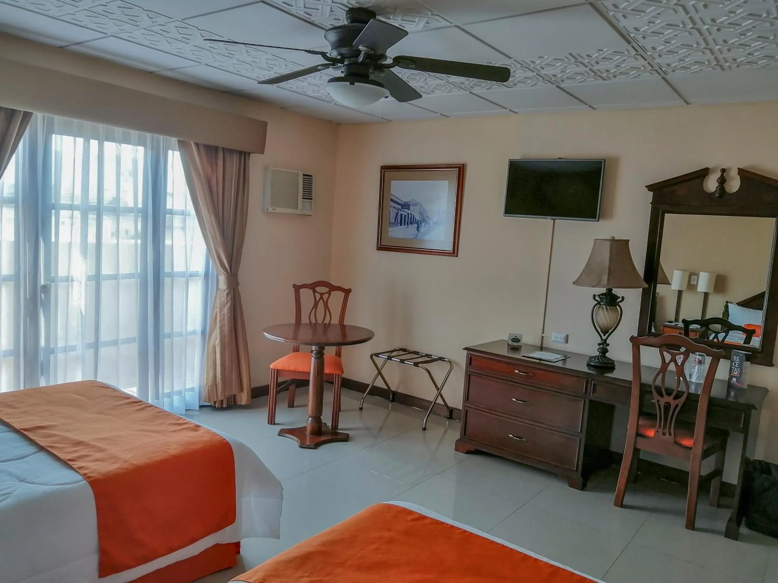 Bed in Hotel Royal Palace