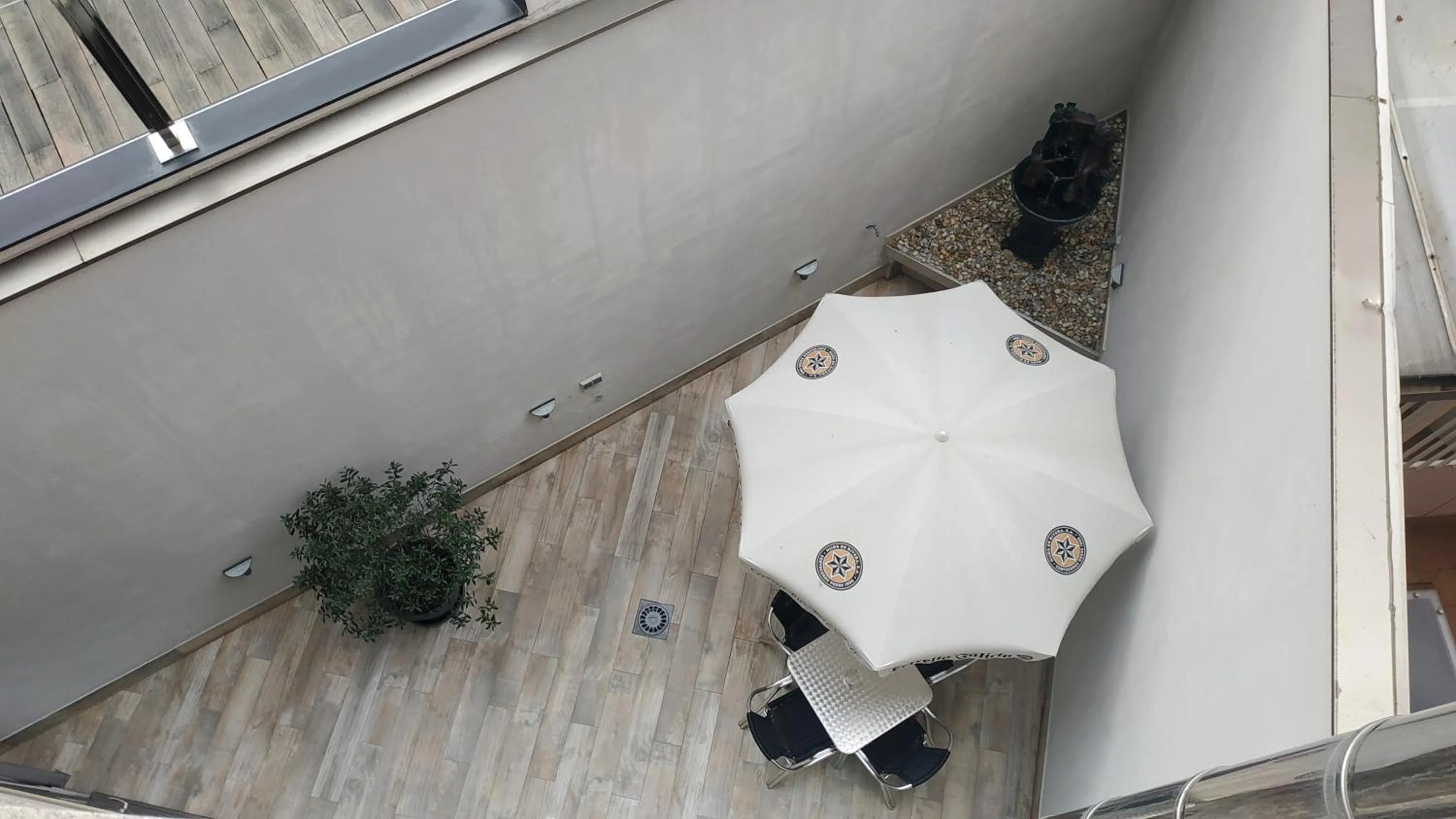 Patio in Agua de Mar Hotel Boutique