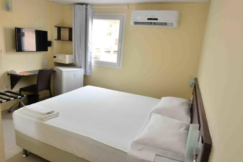 Bed in Hotel Sandis Mirante