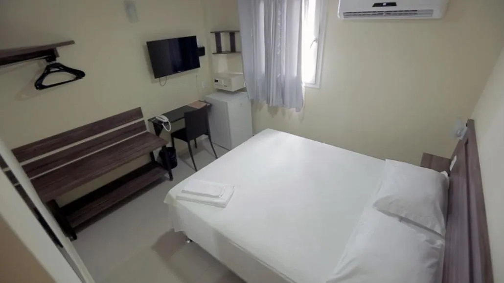 Bed in Hotel Sandis Mirante