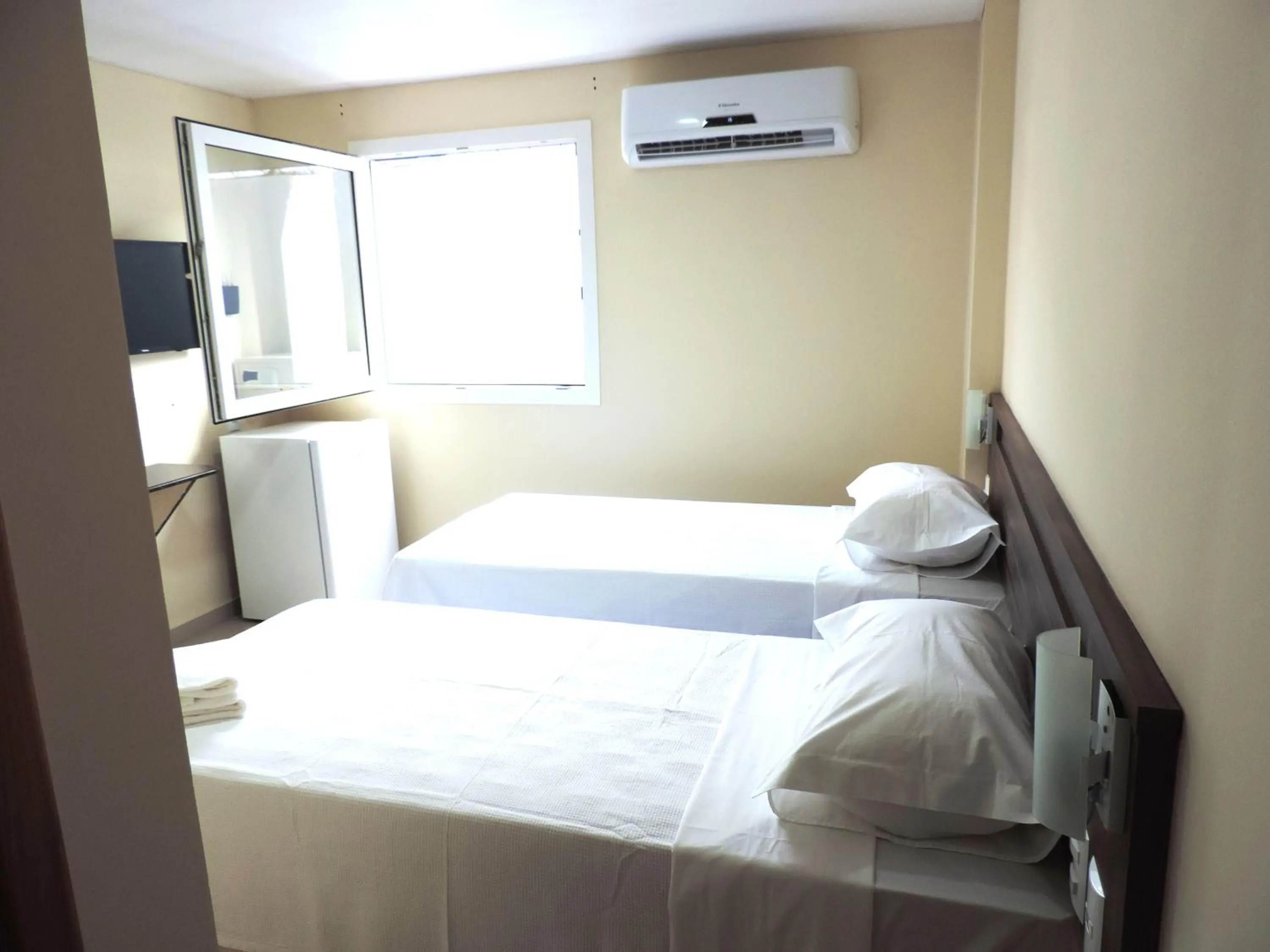 Bed in Hotel Sandis Mirante