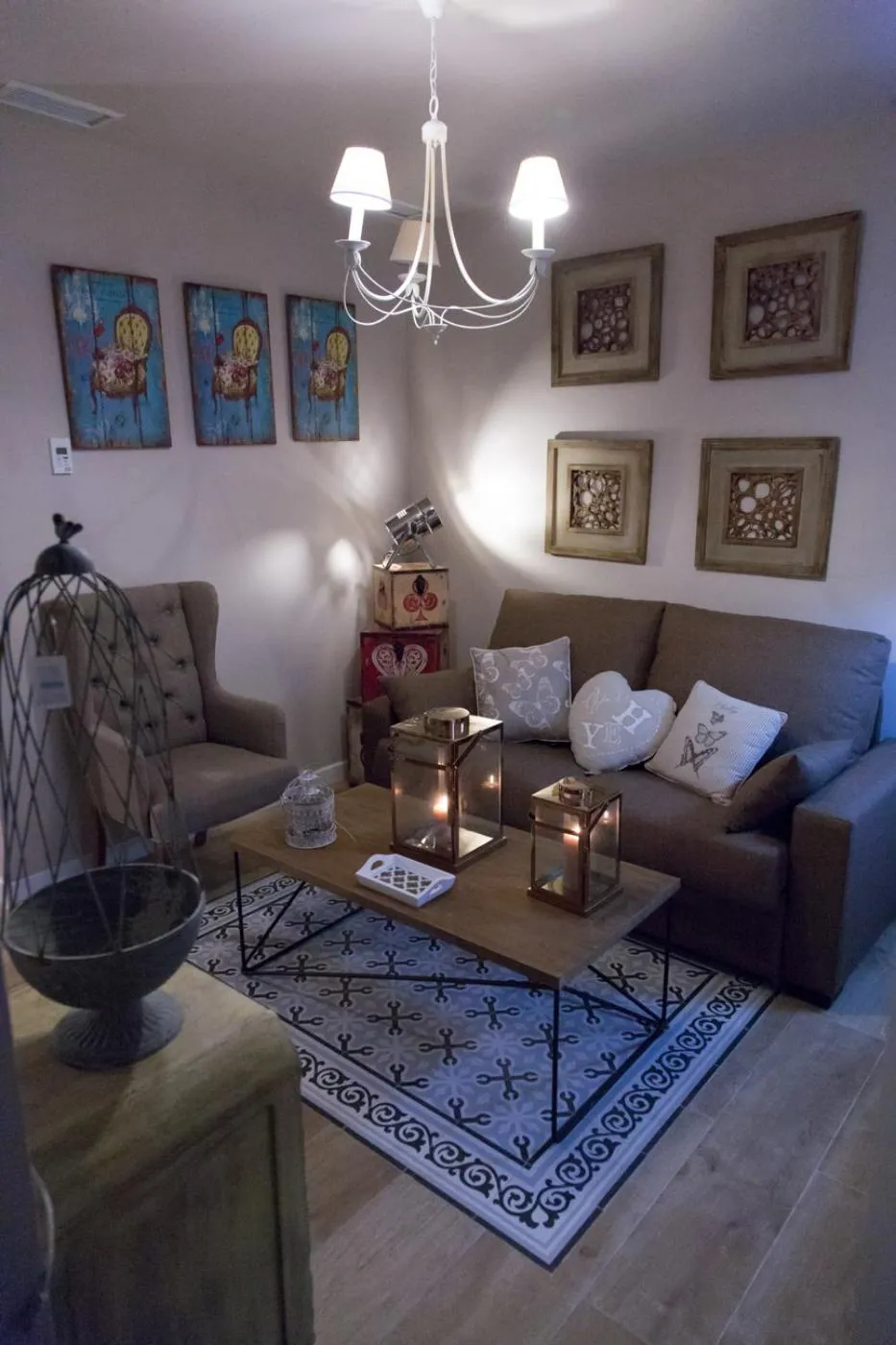 Living room in Palacio Almagra