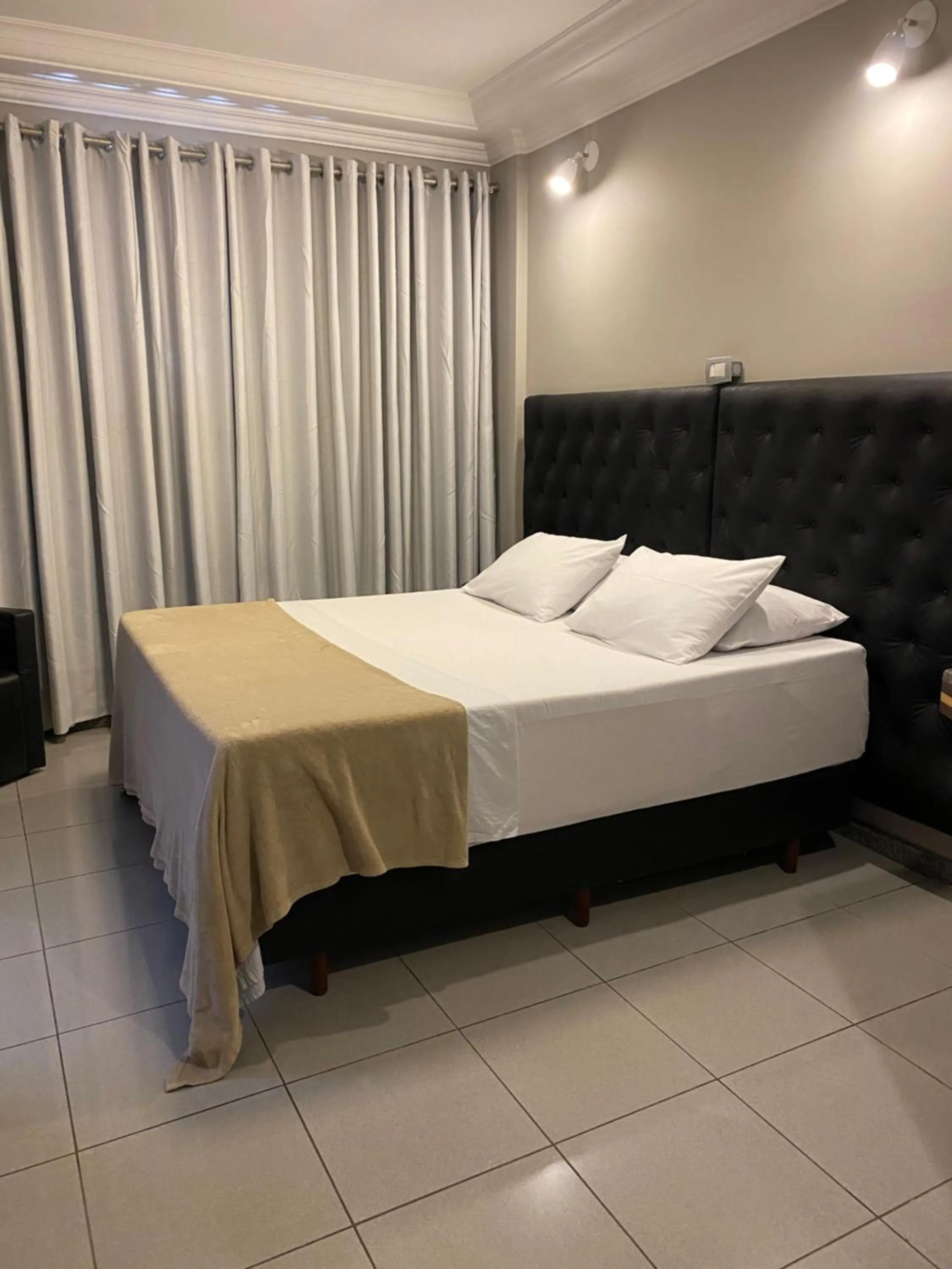 Bed in Hotel Diamante