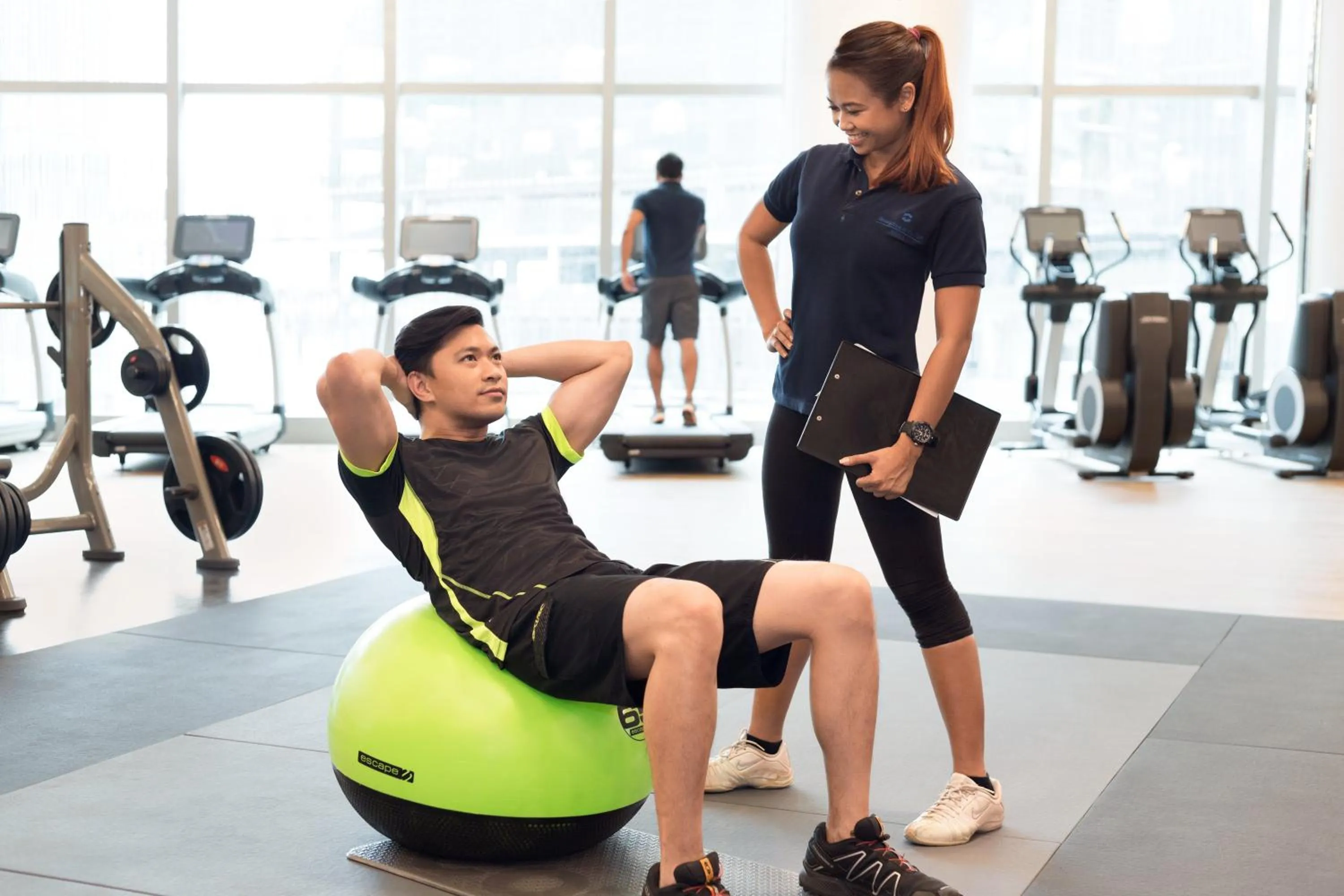 Fitness centre/facilities in Shangri-La The Fort, Manila