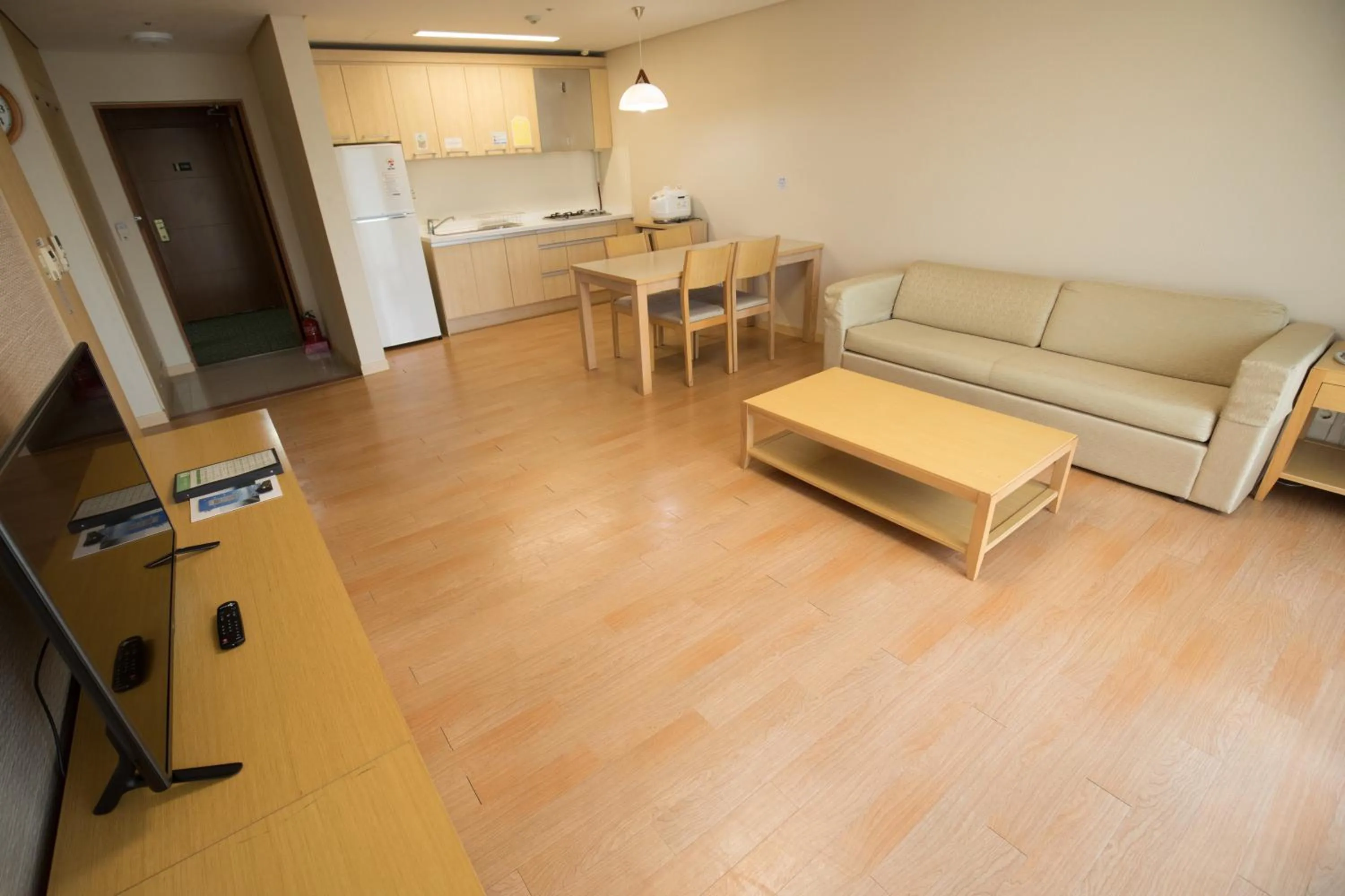 Kitchen or kitchenette in Mona Yongpyong