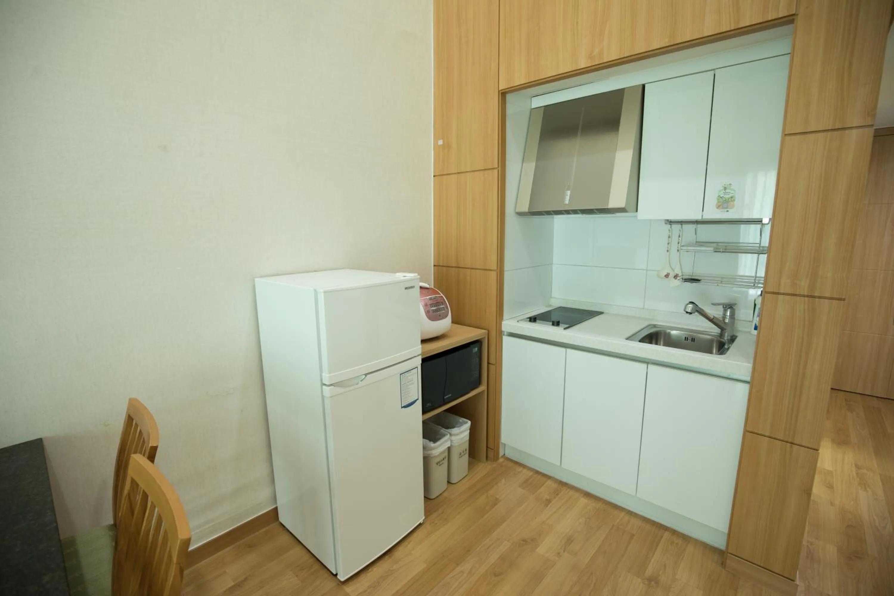 Kitchen or kitchenette in Mona Yongpyong