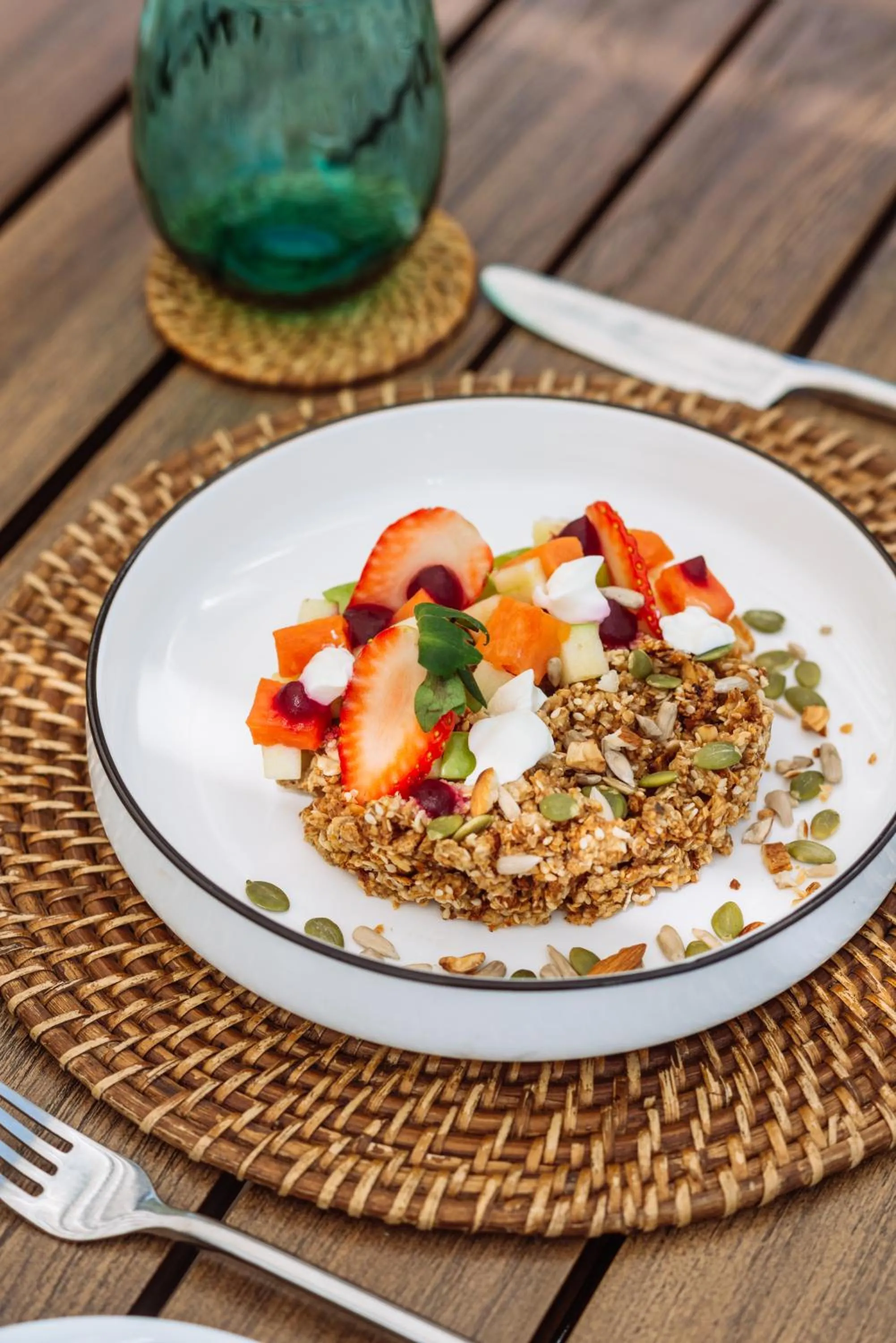 Food close-up in Nyne Hotels Lake Lodge - Colombo