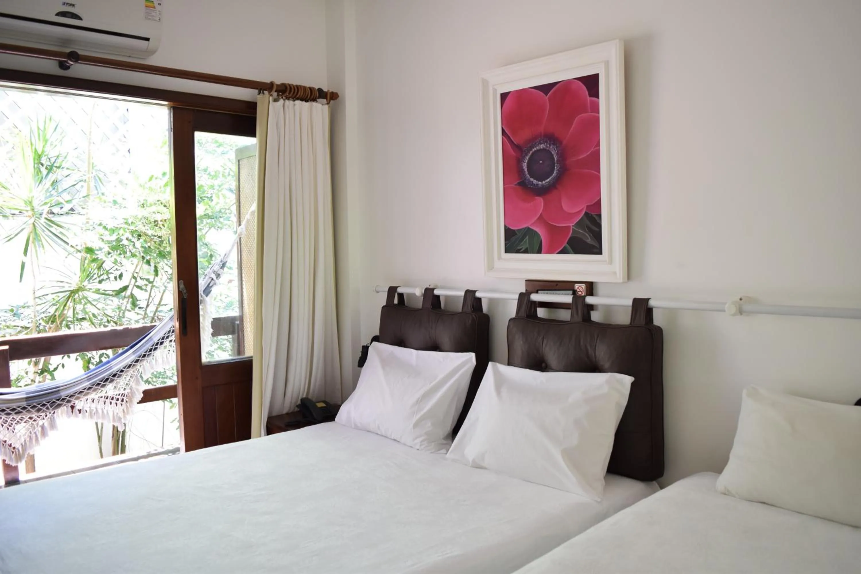 Bed in Hotel Pousada Encanto de Itapoan