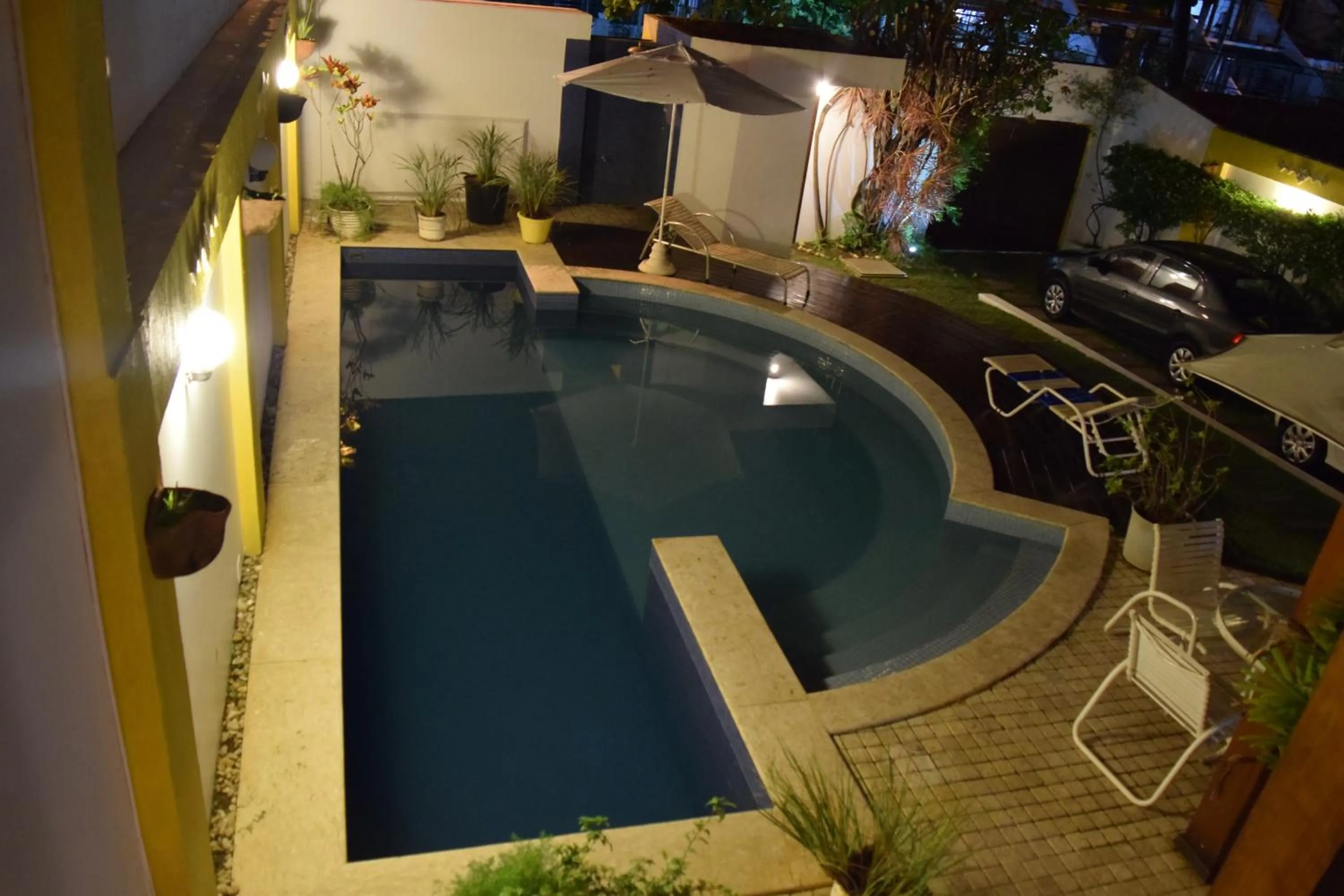 Swimming pool in Hotel Pousada Encanto de Itapoan
