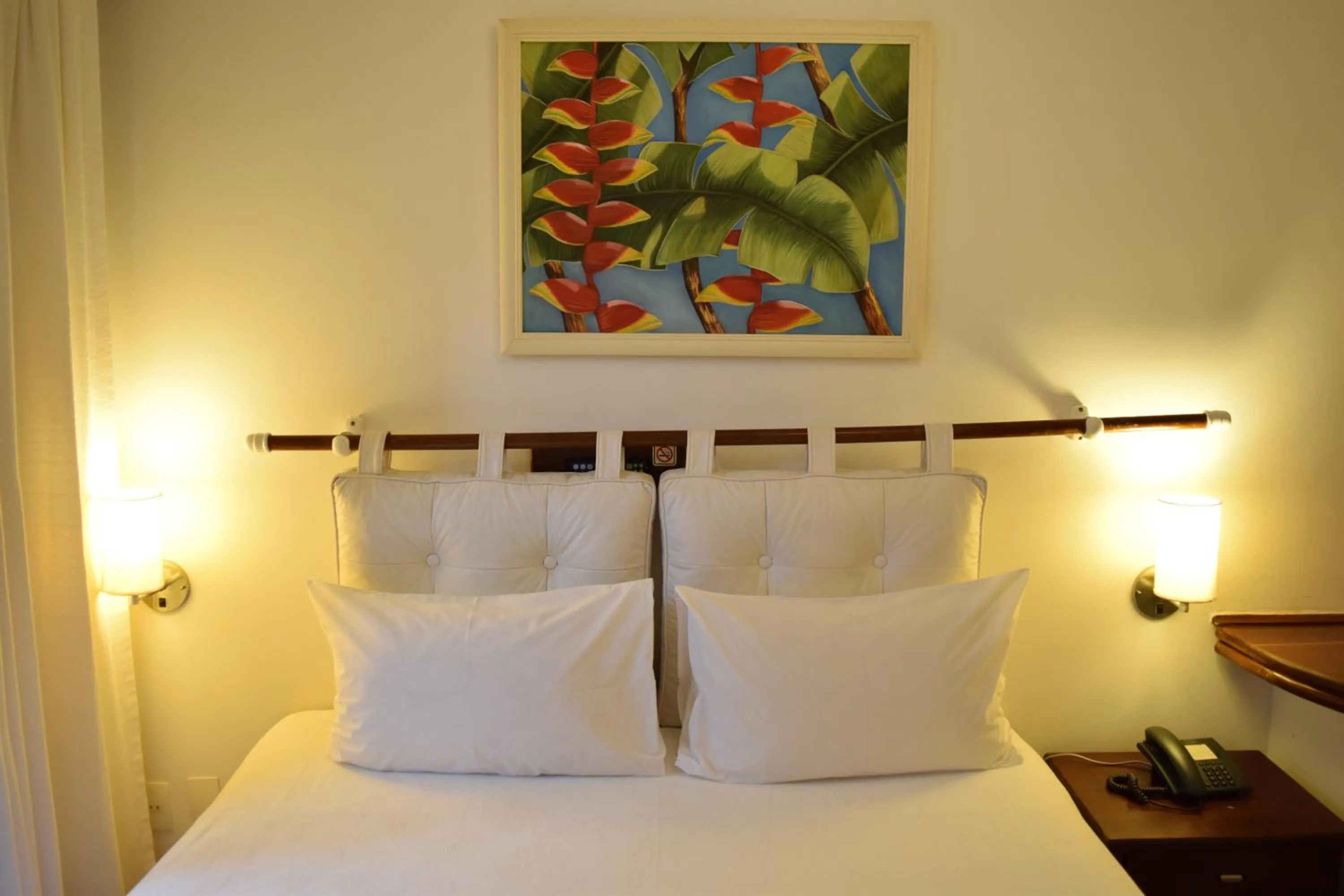 Bed in Hotel Pousada Encanto de Itapoan