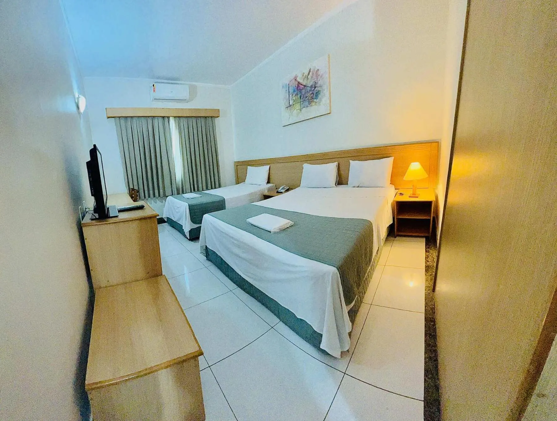 TV and multimedia, Bed in Hotel Dan Inn Uberaba & Convenções By Nacional Inn