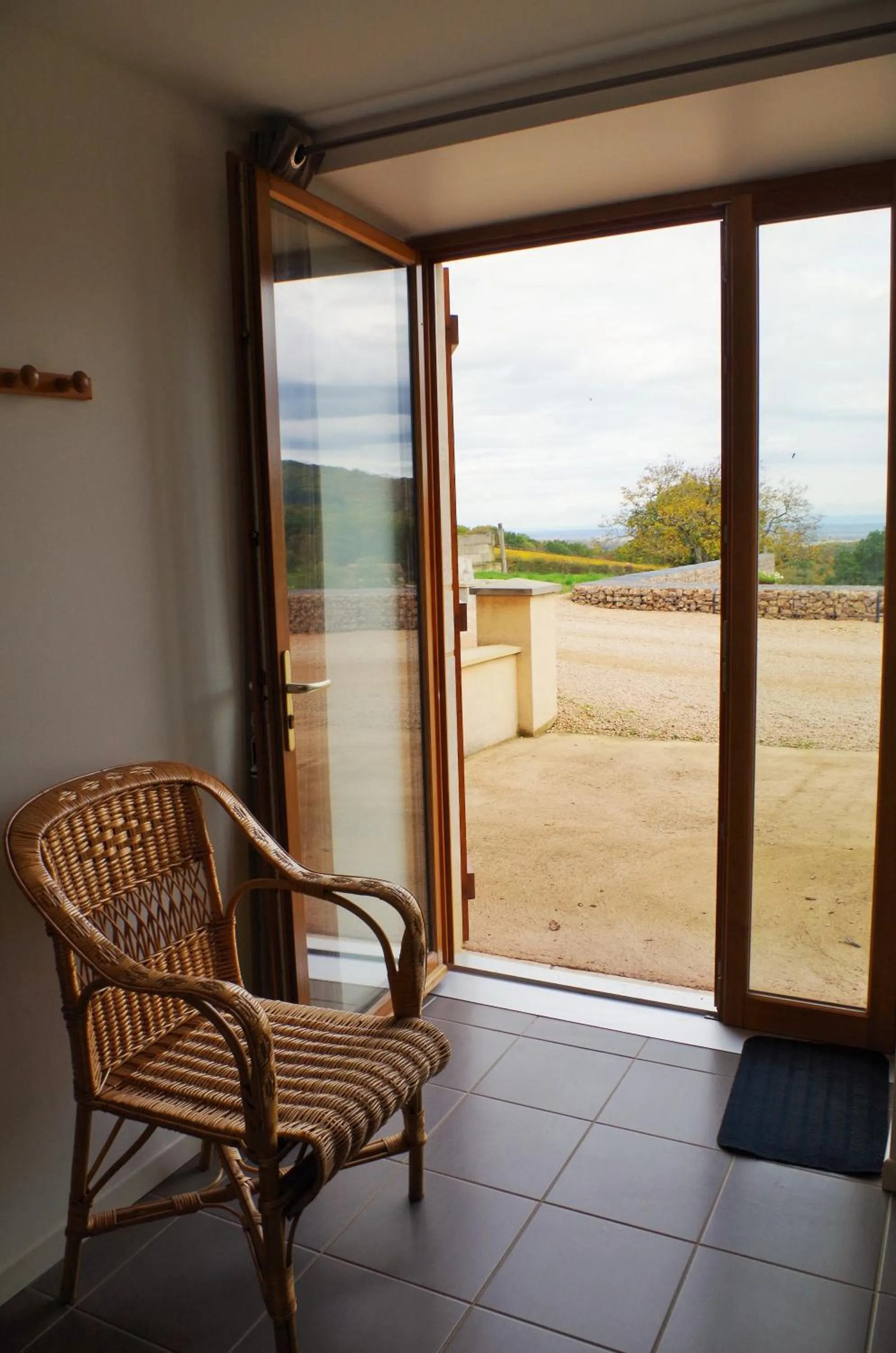 Patio in Domaine Joseph LAFARGE Wine Resort B&B