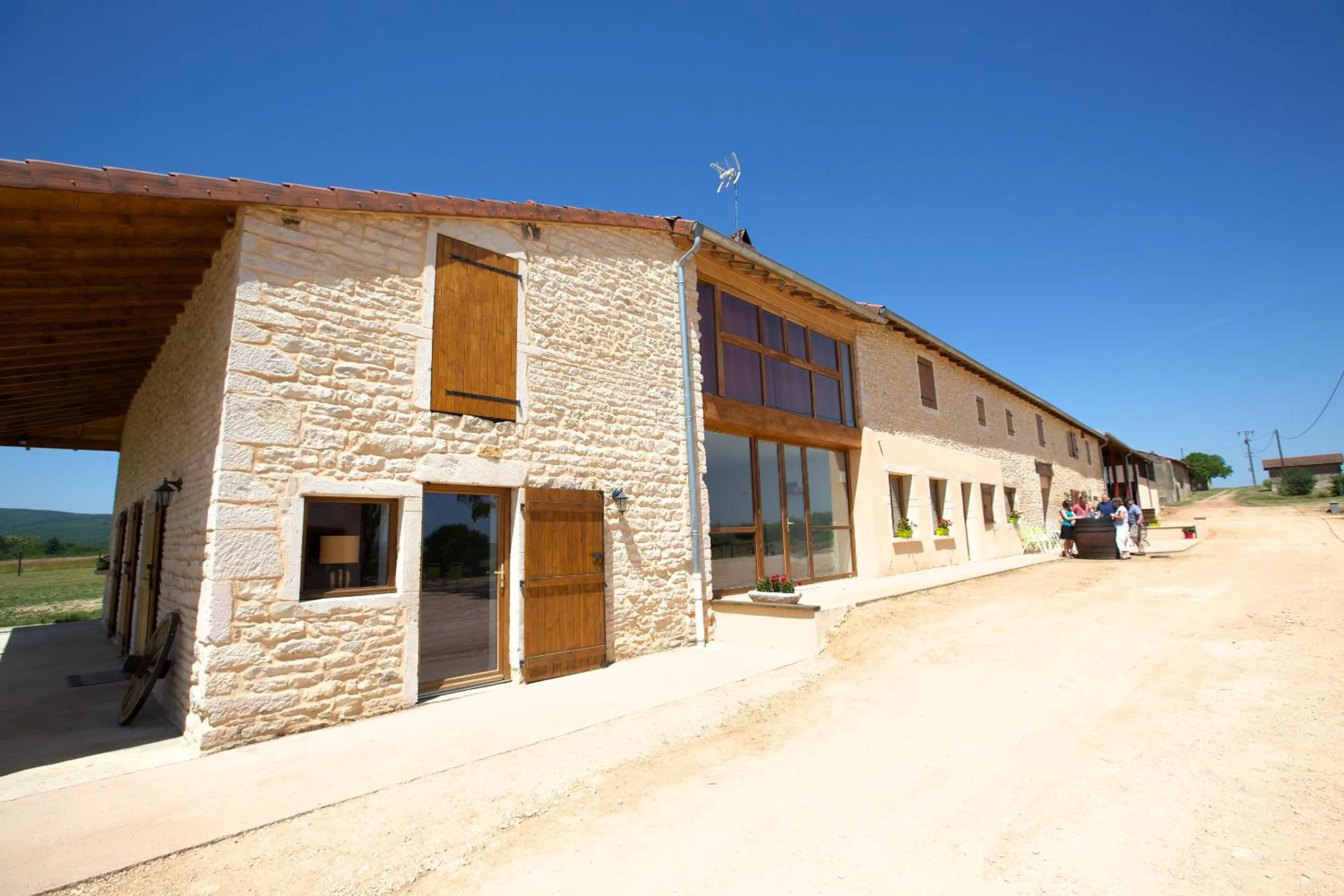 Property building in Domaine Joseph LAFARGE Wine Resort B&B