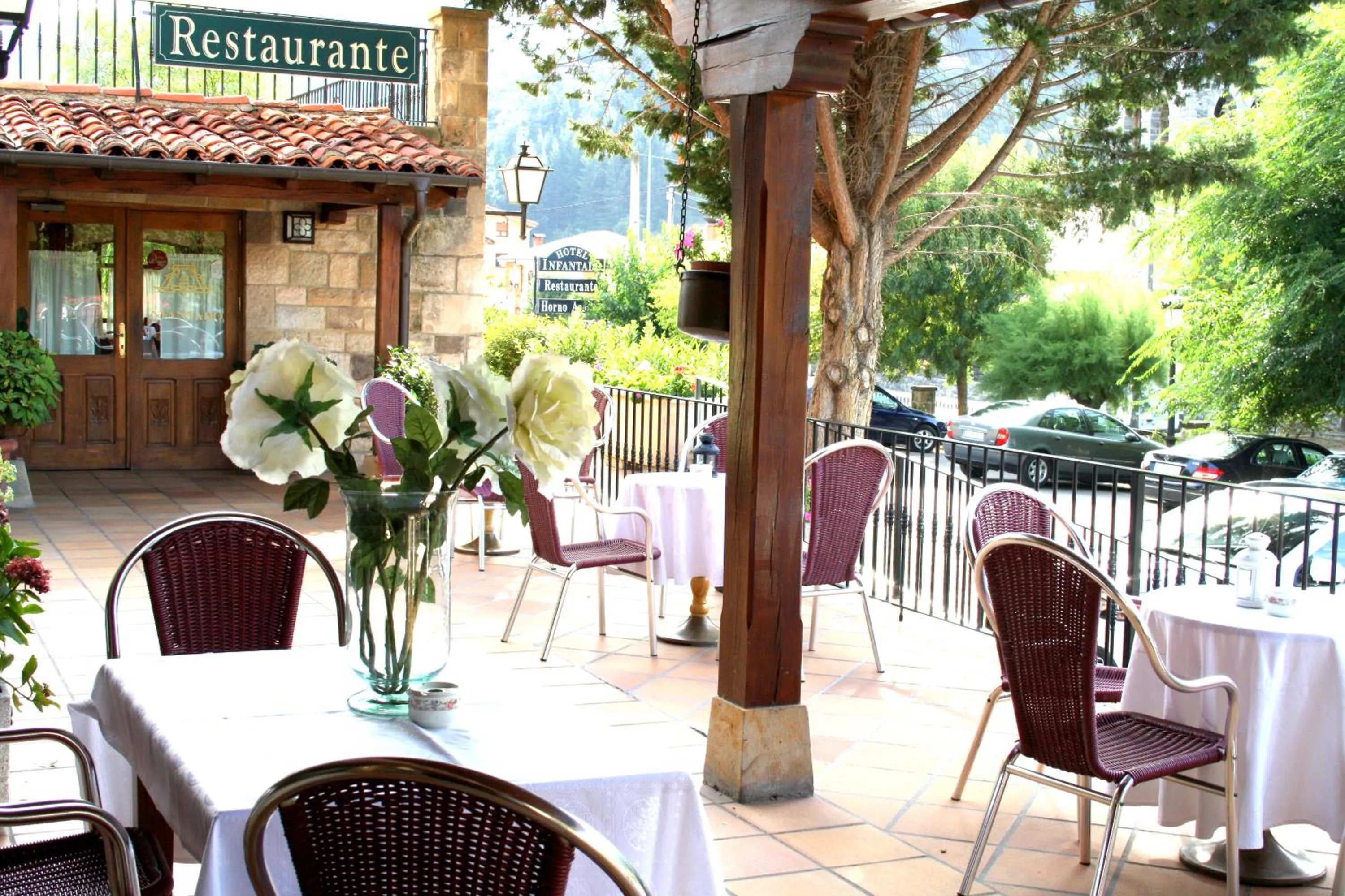 Balcony/Terrace in Hotel Infantado