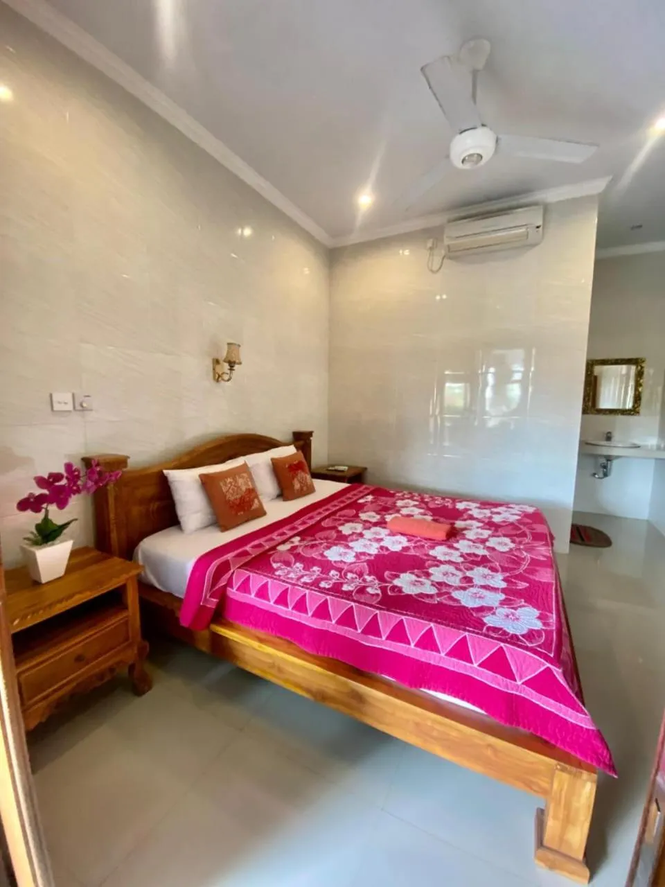 Bed in Rumah Ary Homestay & Spa