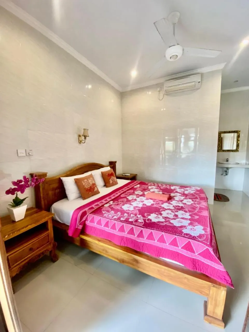 Bed in Rumah Ary Homestay & Spa