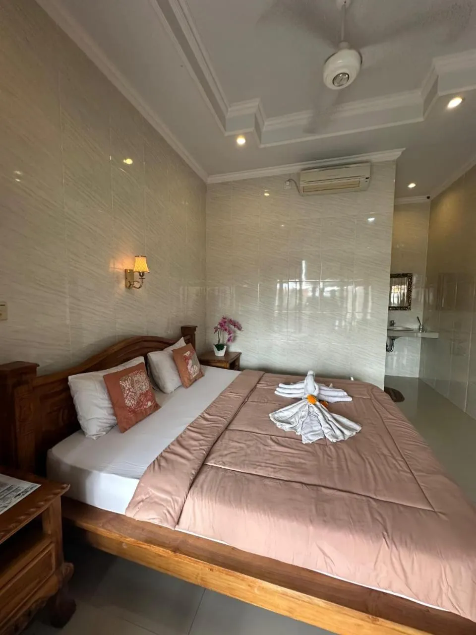 Bed in Rumah Ary Homestay & Spa