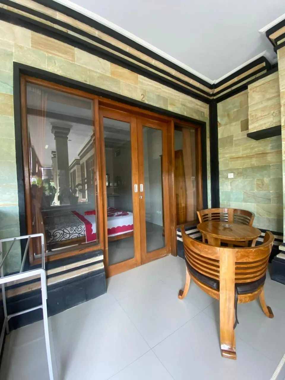 Seating area in Rumah Ary Homestay & Spa