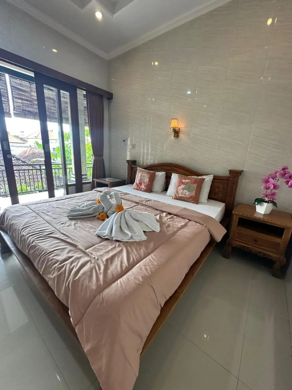 Bed in Rumah Ary Homestay & Spa