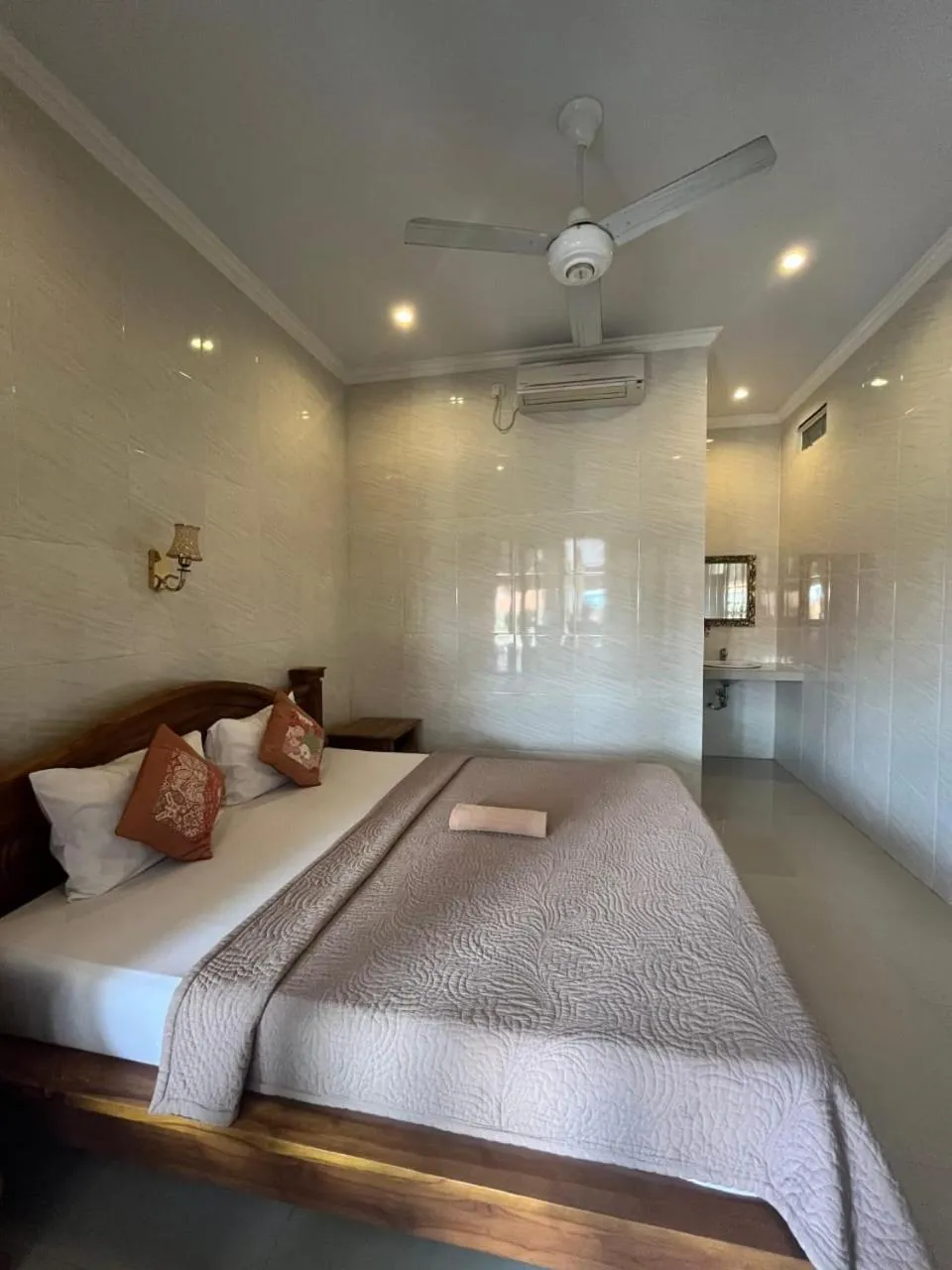 Bed in Rumah Ary Homestay & Spa