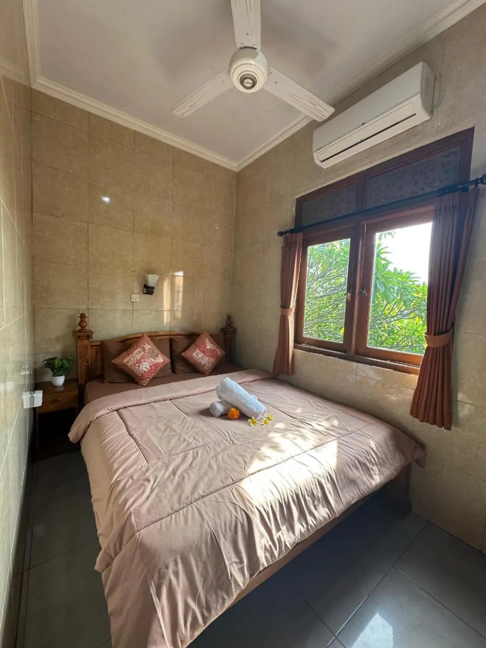Bed in Rumah Ary Homestay & Spa