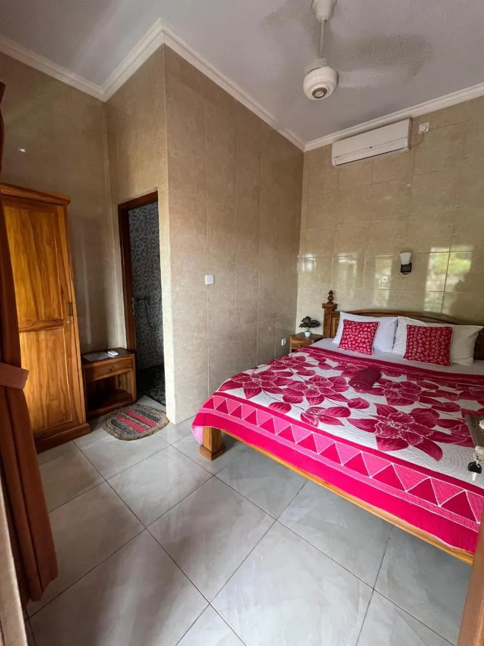 Bed in Rumah Ary Homestay & Spa